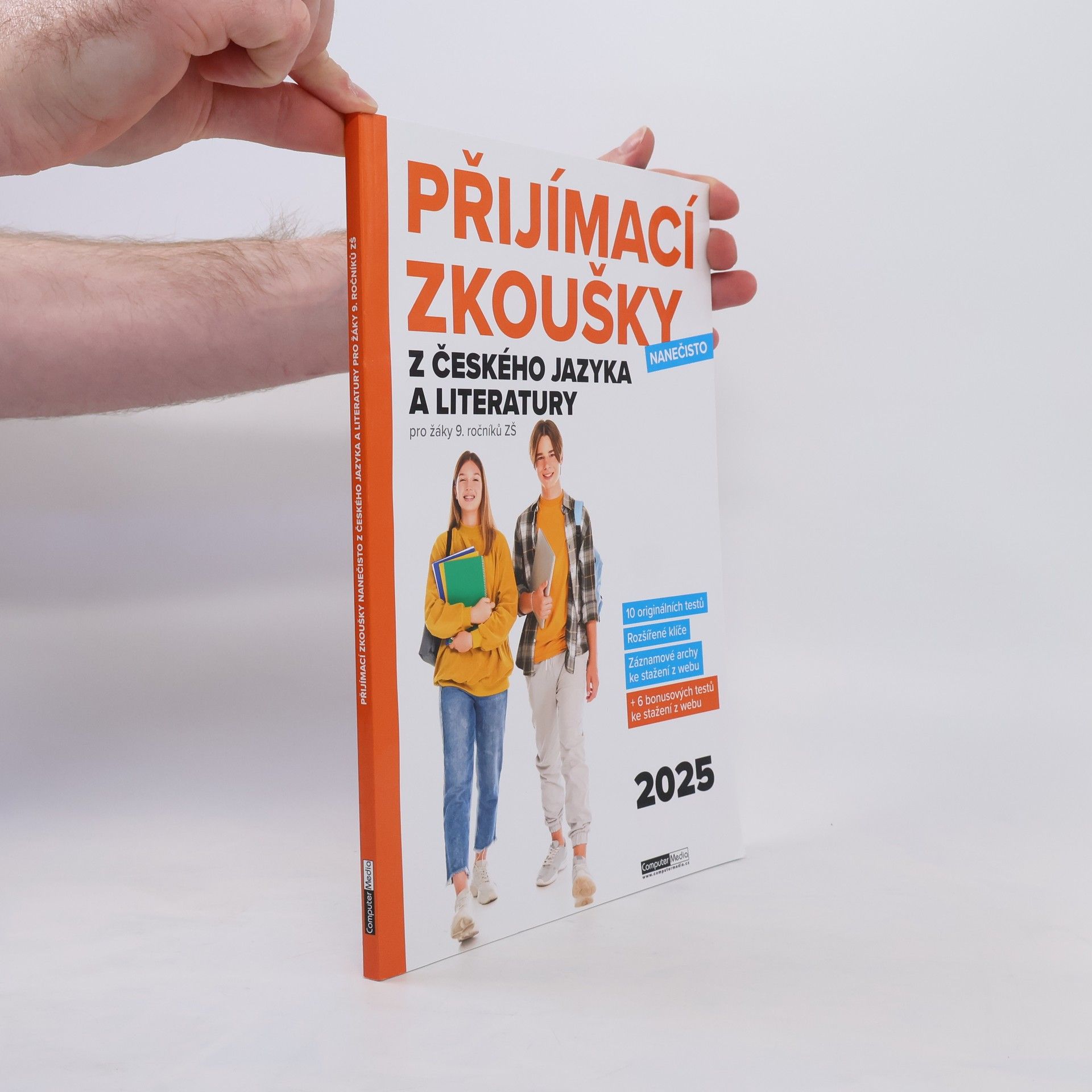 kolektiv Přijímací zkoušky nanečisto z českého jazyka a literatury pro žáky 9. ročníků ZŠ (2025)