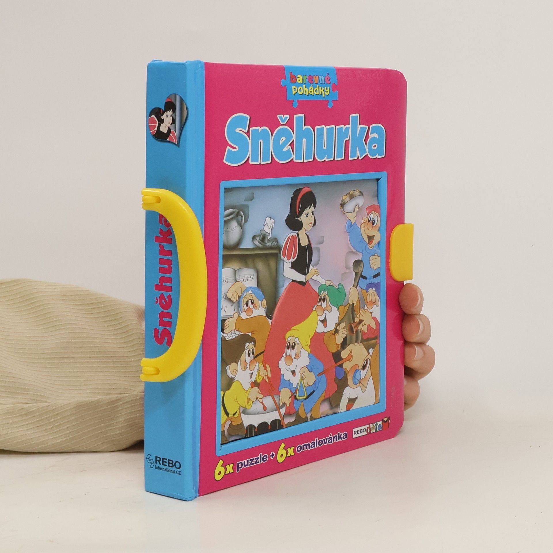 kolektiv Sněhurka : 6x puzzle, 6x omalovánka