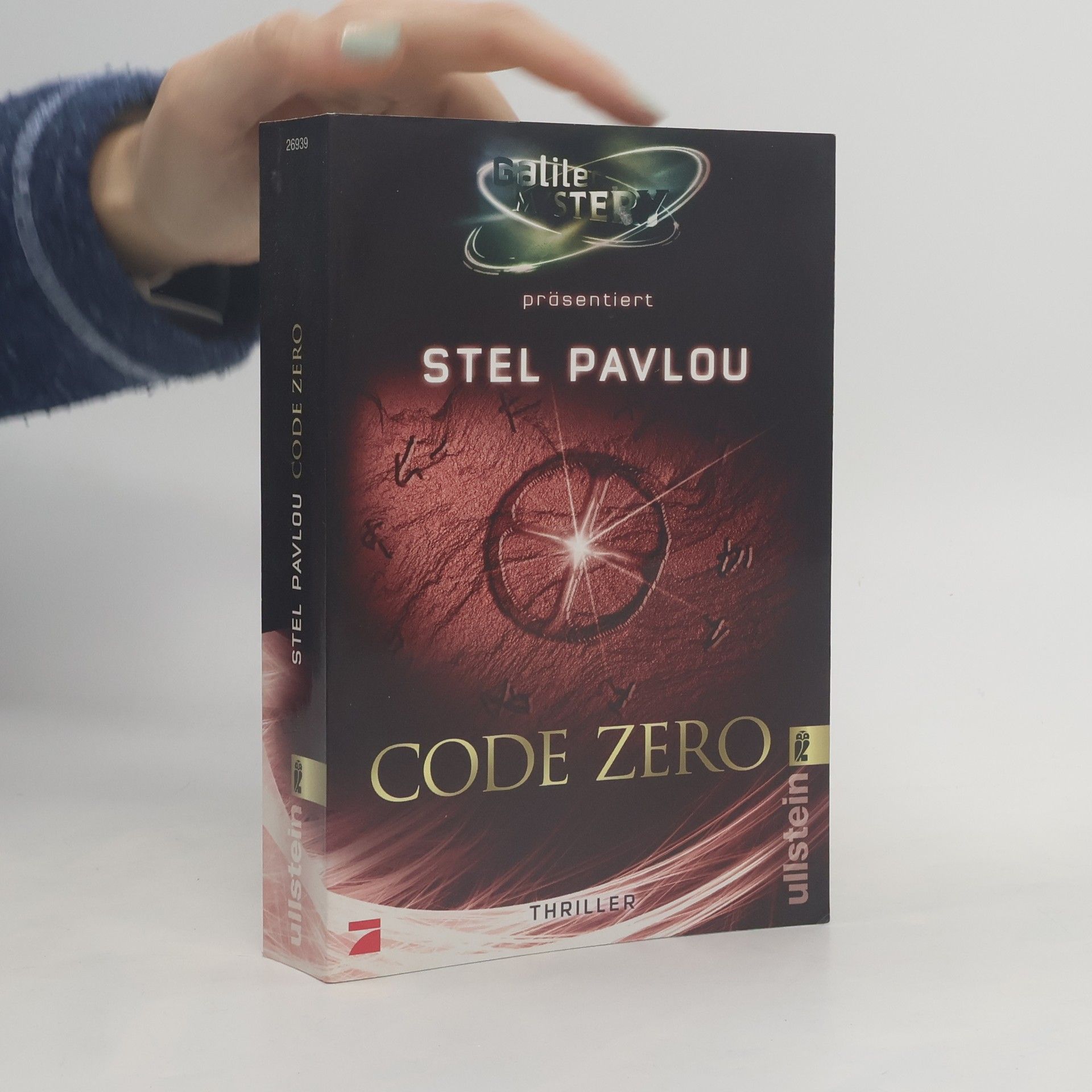 Stel Pavlou Code Zero. Thriller