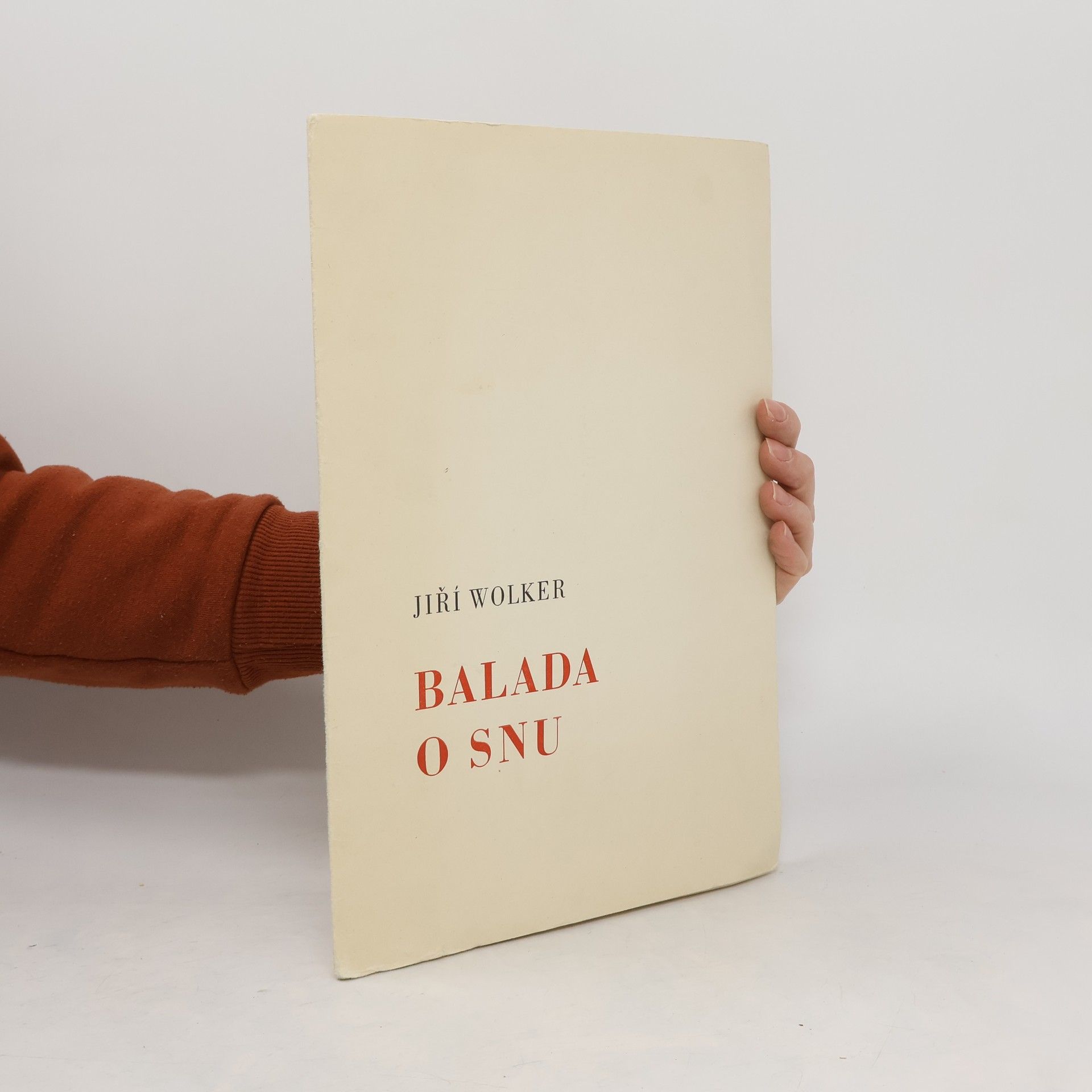 Jiří Wolker Balada o snu