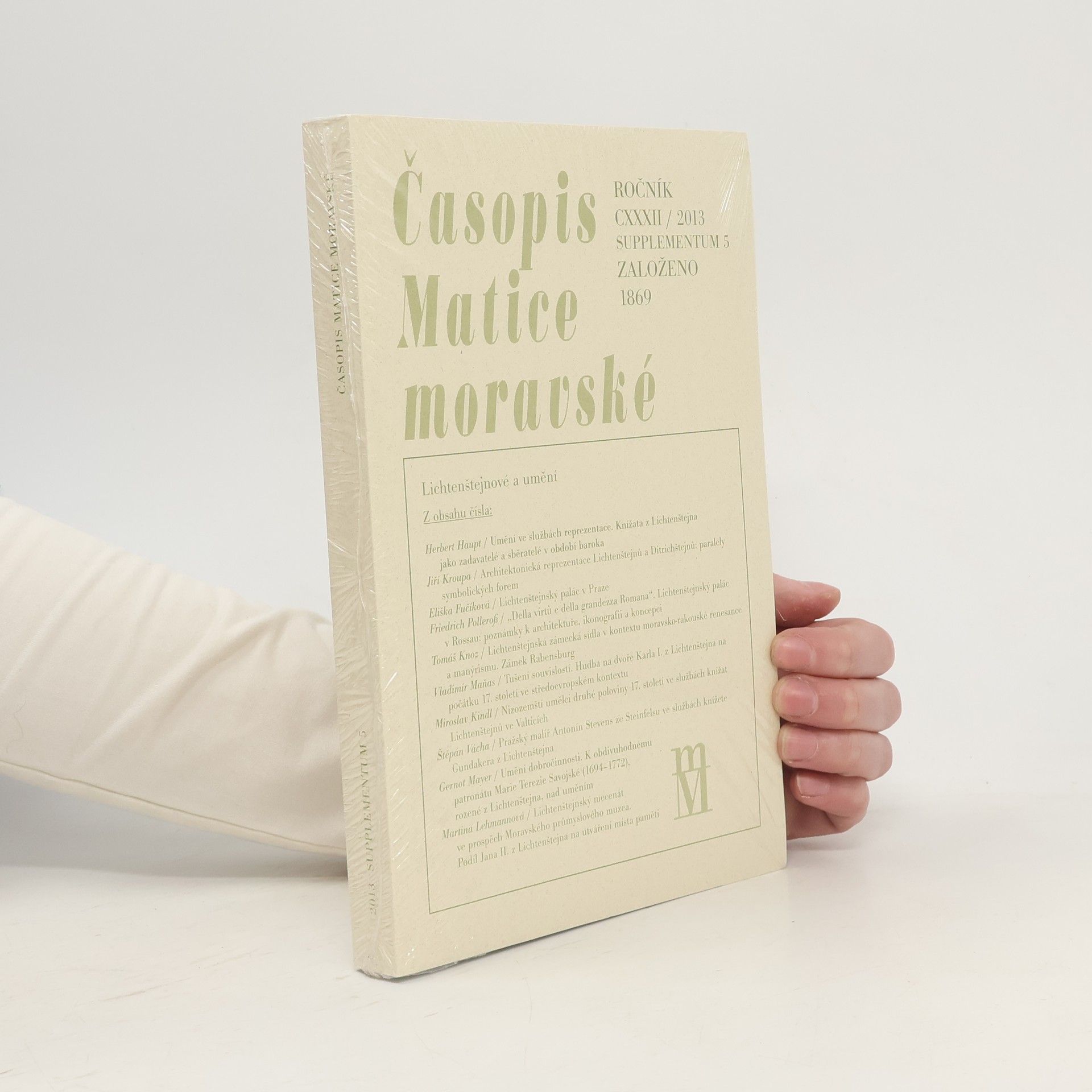Autorenkollektiv Časopis Matice moravské CXXXII/2013