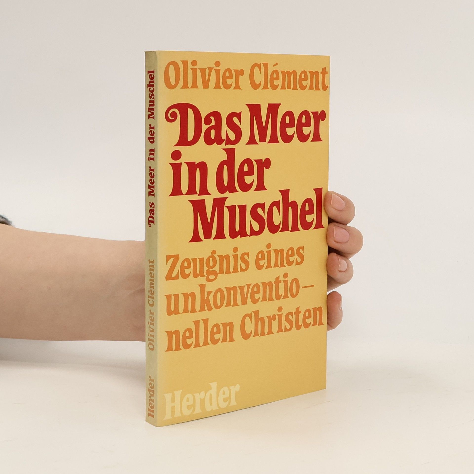 Olivier Clément Das Meer in der Muschel