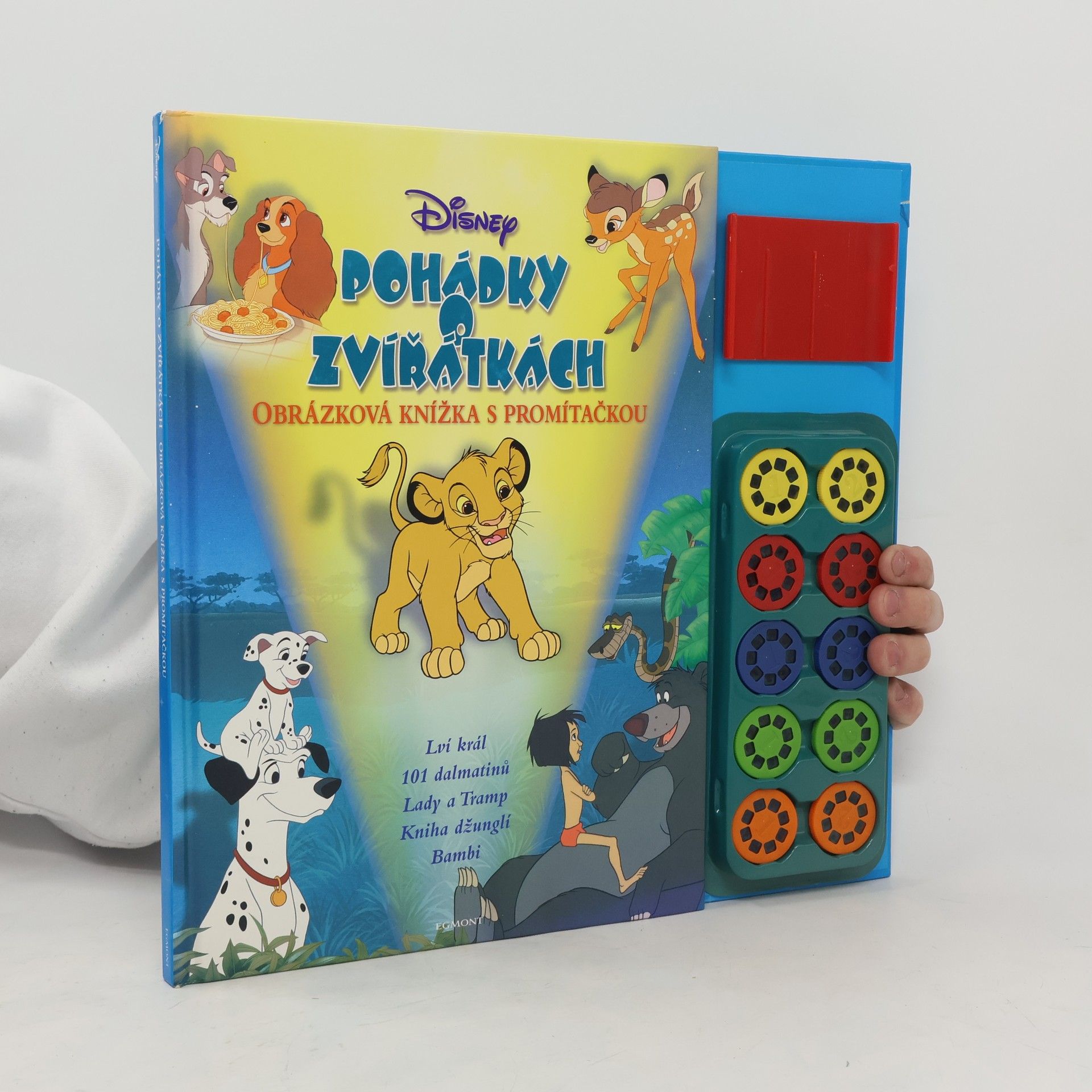 Walt Disney Pohádky o zvířátkách - Obrázková knížka s promítačkou