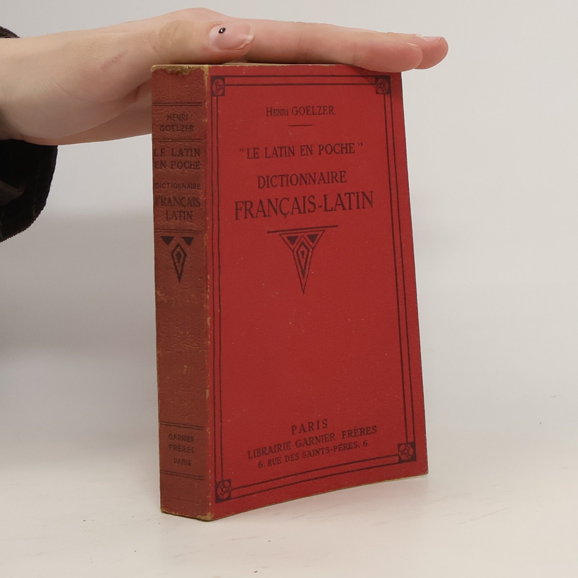 Henri Goelzer Dictionnaire francais-latin