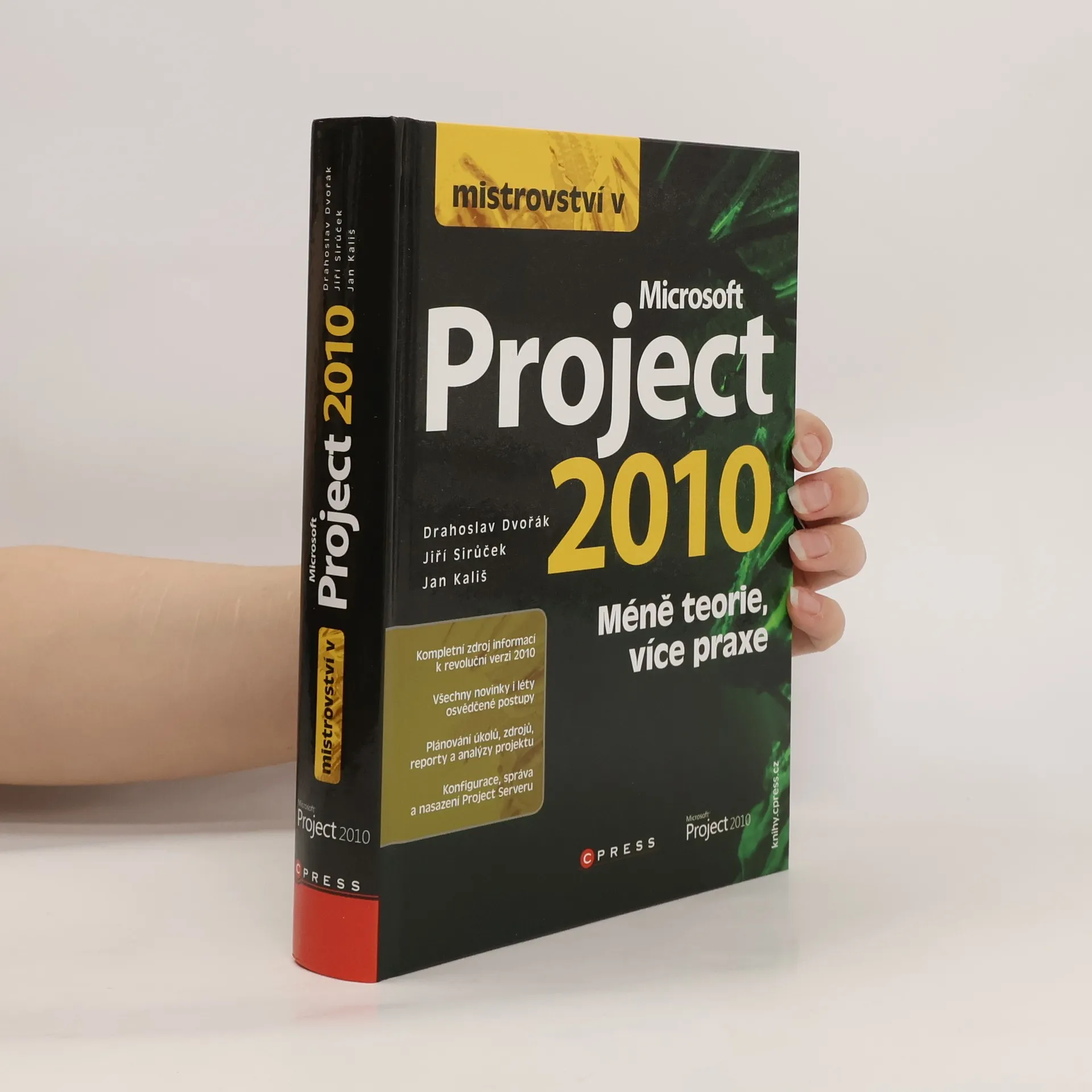 Mistrovství v Microsoft Project 2010 | Book | Hardcover | Drahoslav Dvořák | CS