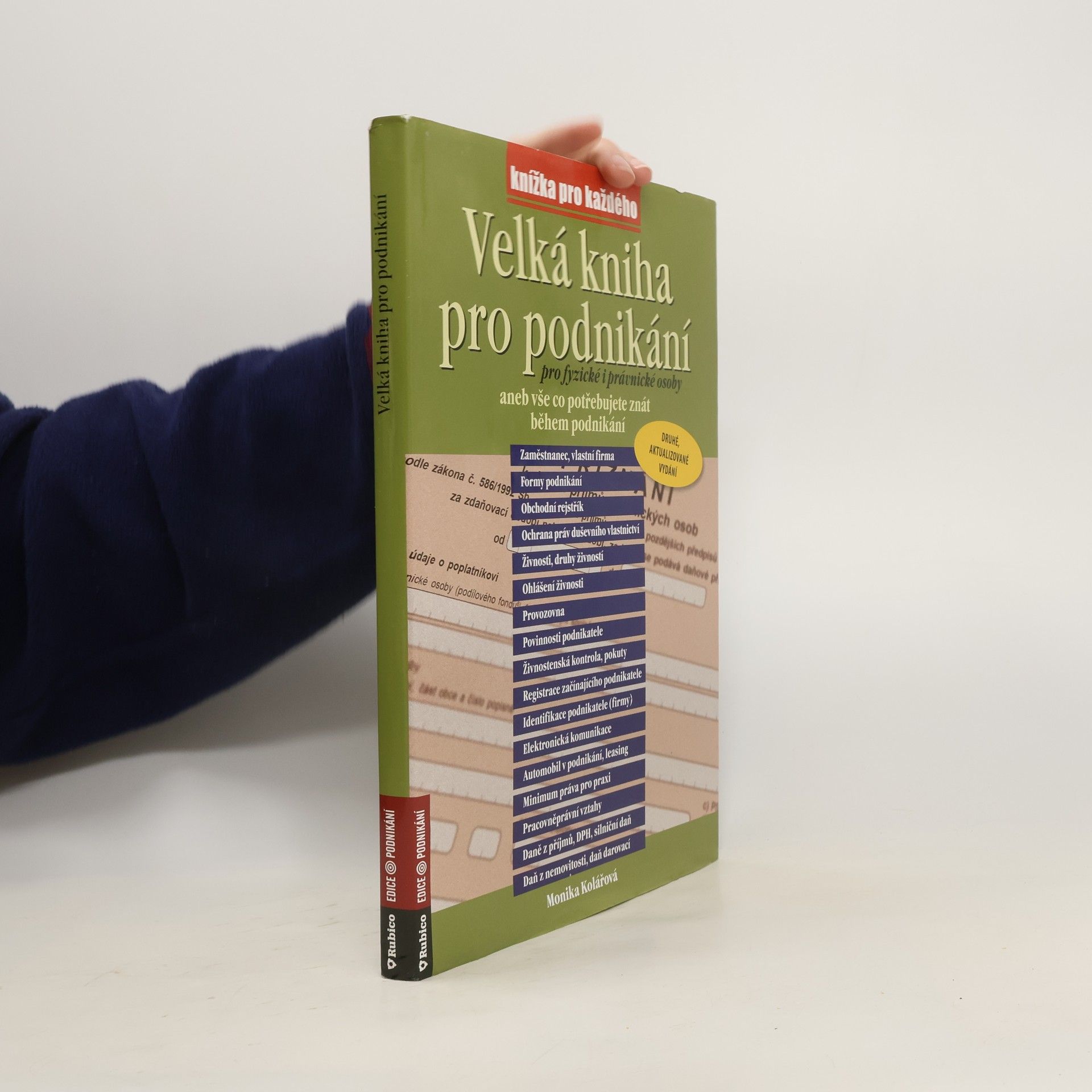 Monika Kolářová Velká kniha pro podnikání