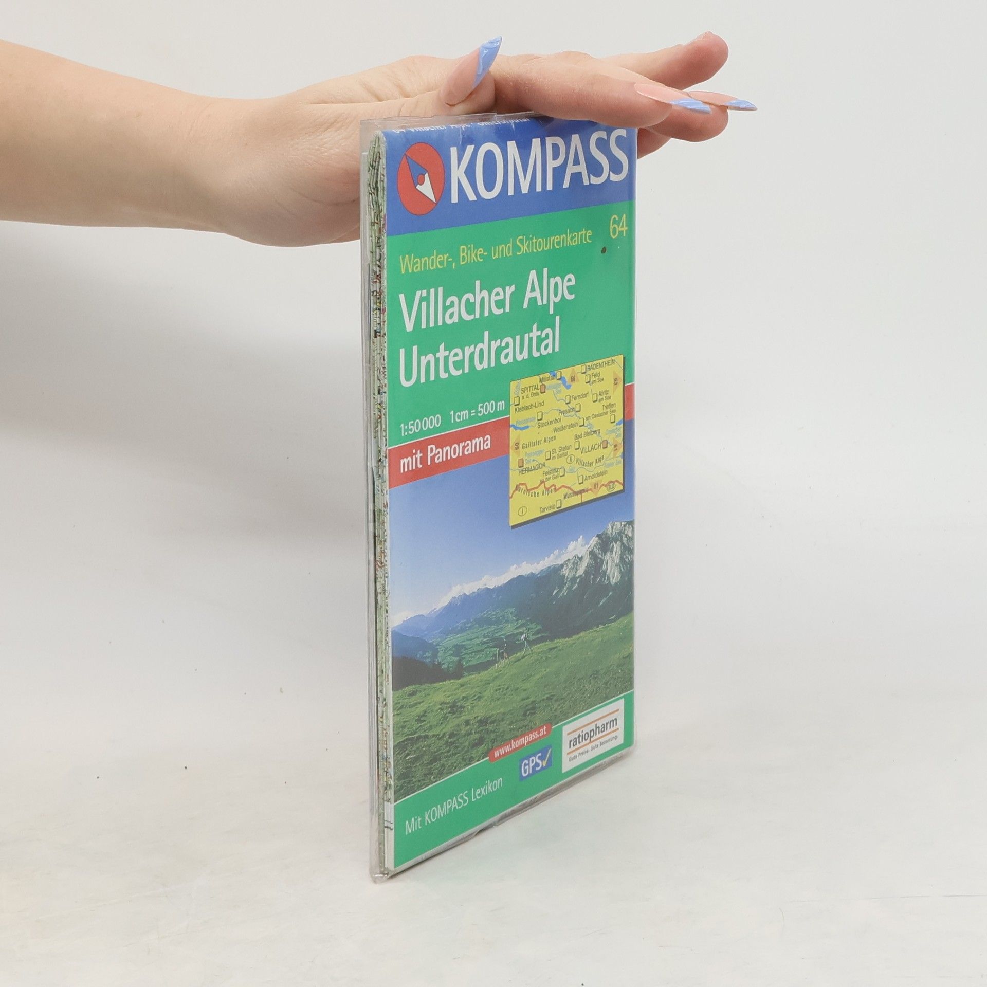 Autorenkollektiv Villacher Alpe,Unteresdrautal 64 / 1:50T KOM