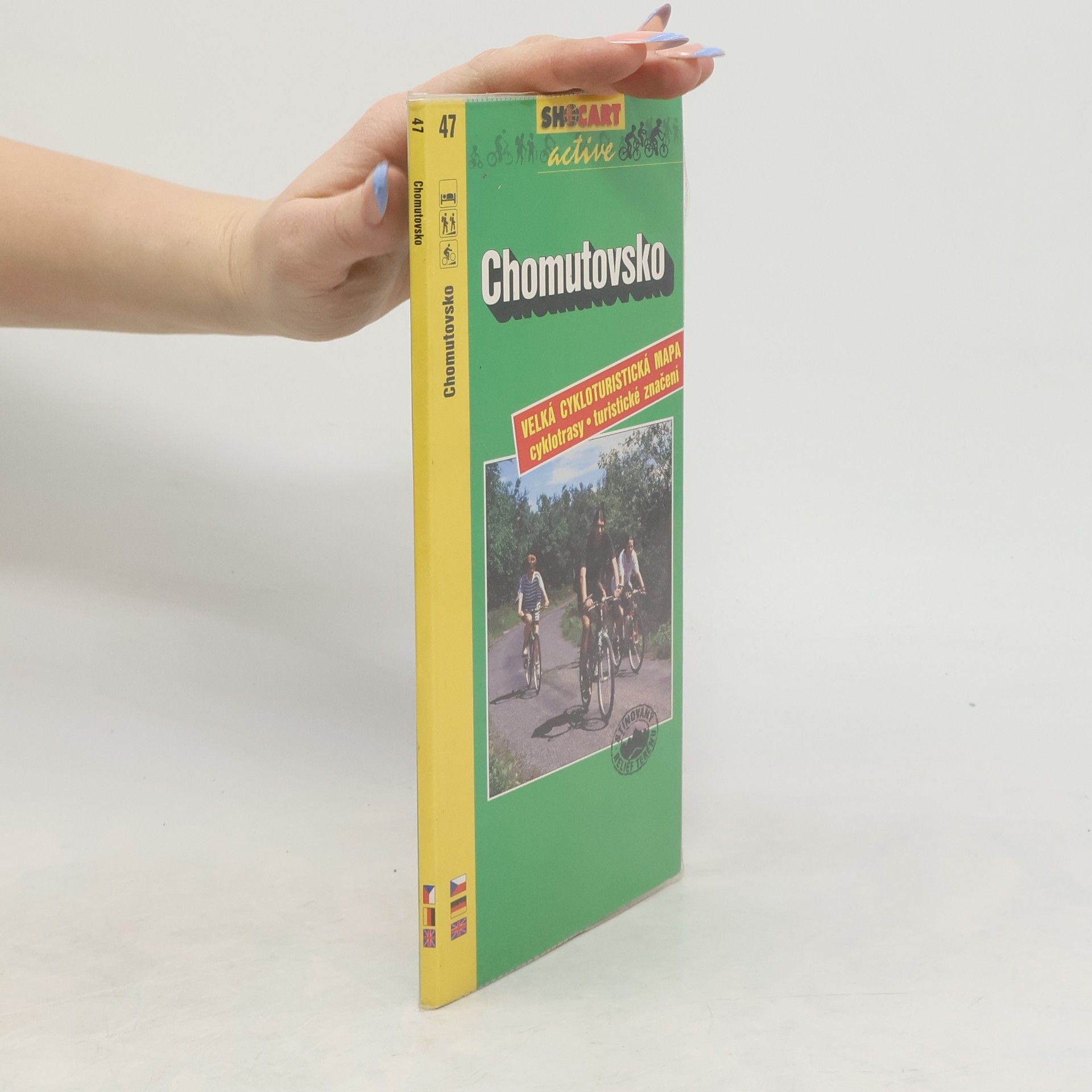 kolektiv Chomutovsko. Velká cykloturistická mapa