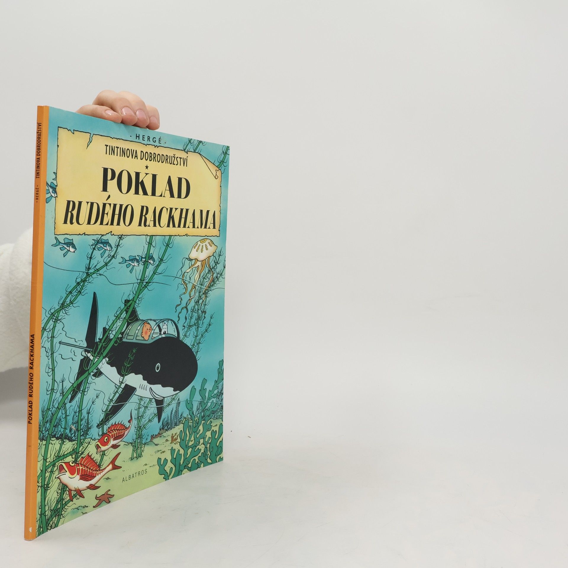 Hergé Poklad Rudého Rackhama