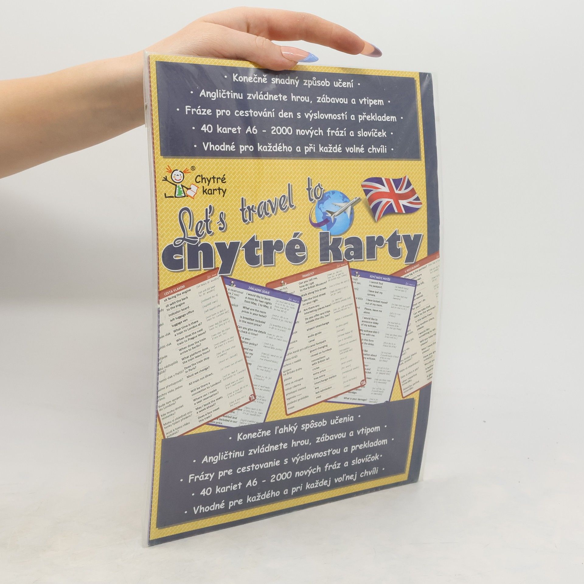 Autores varios Chytré karty - AJ Let’s travel to