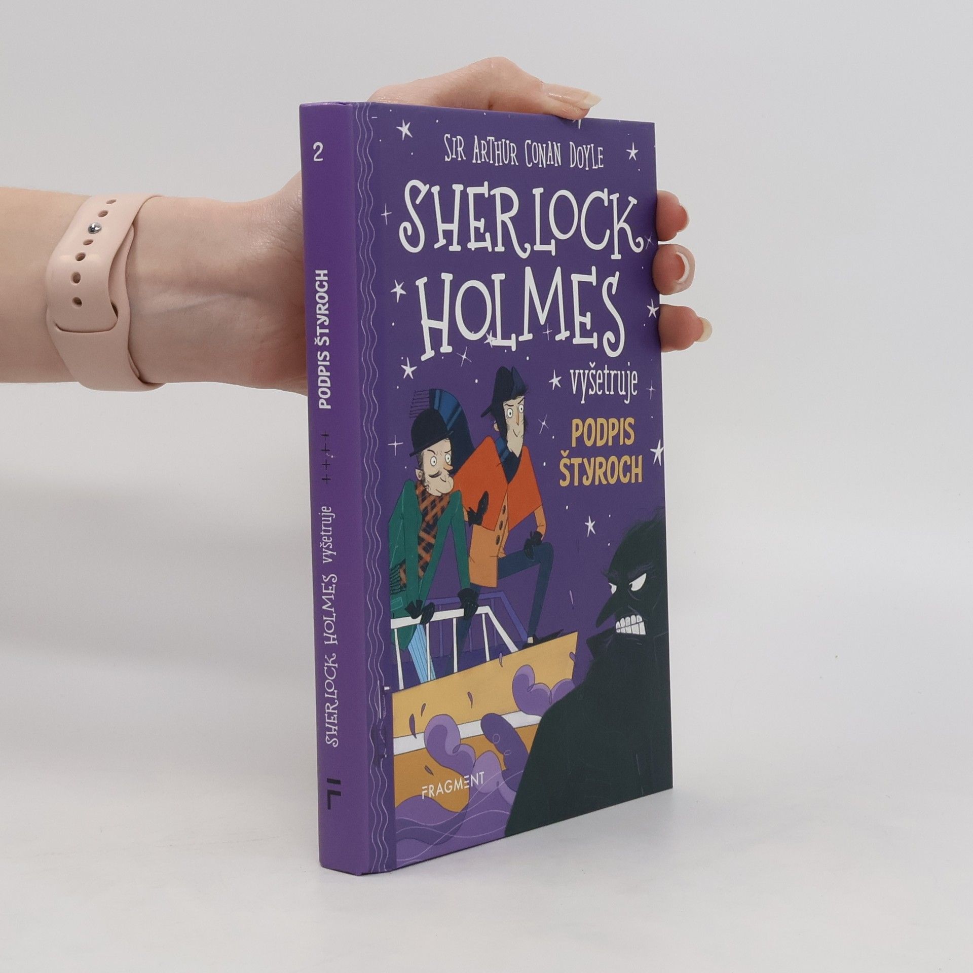 Arthur Conan Doyle Sherlock Holmes vyšetruje podpis štyroch