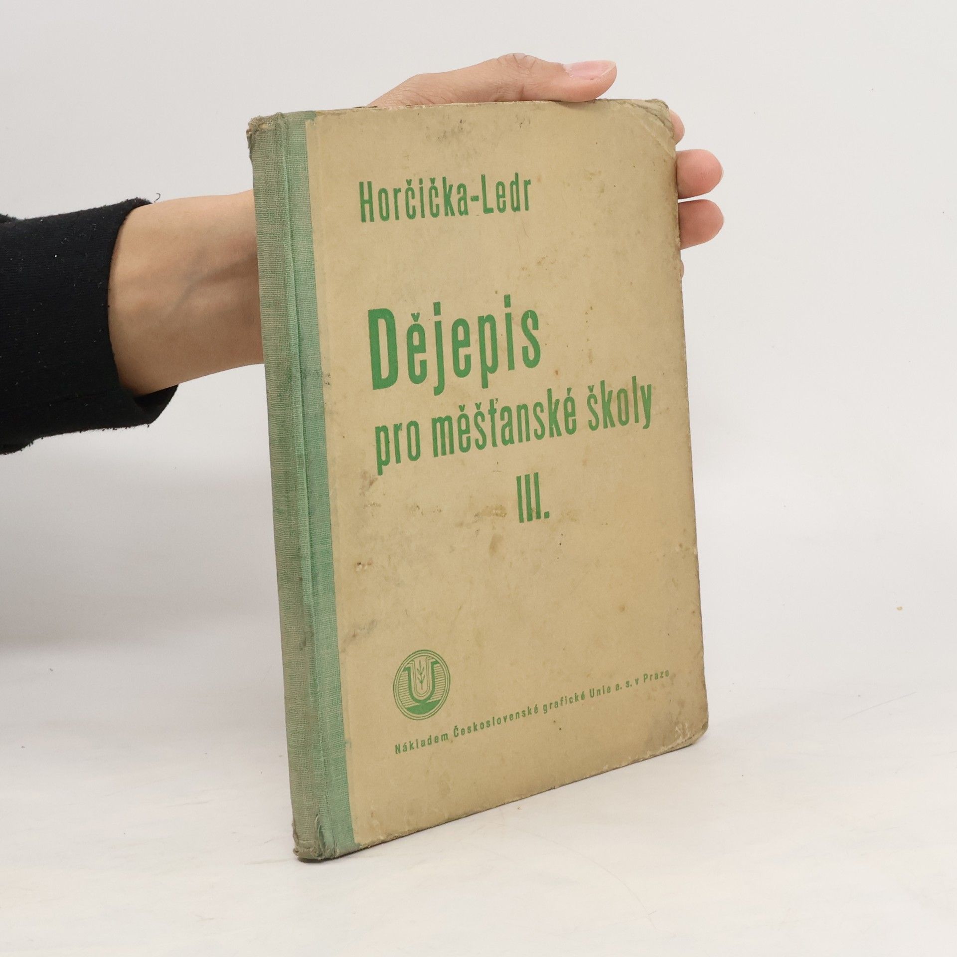 kolektiv Dějepis pro měšťanské školy III