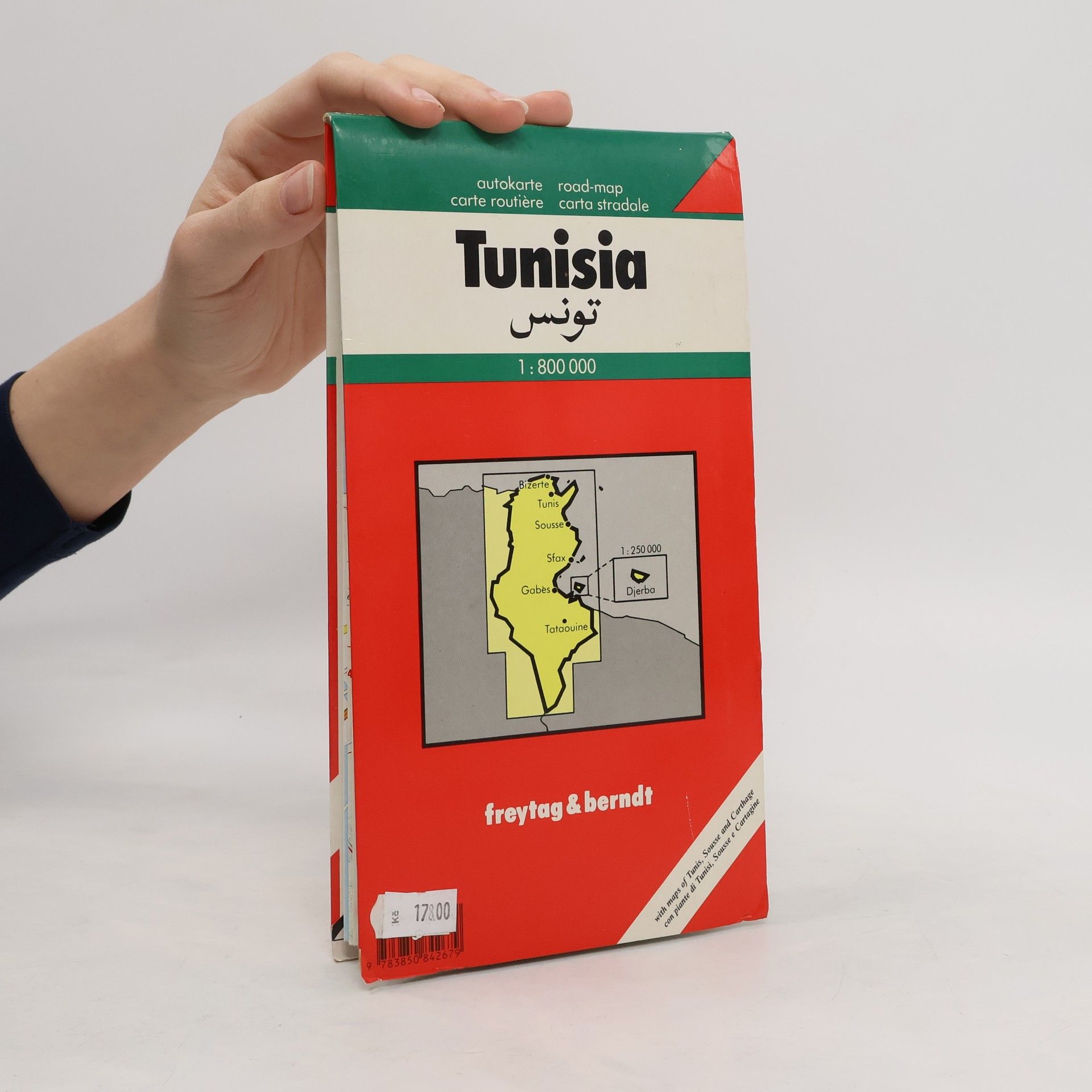 Autorenkollektiv Tunisia autokarte