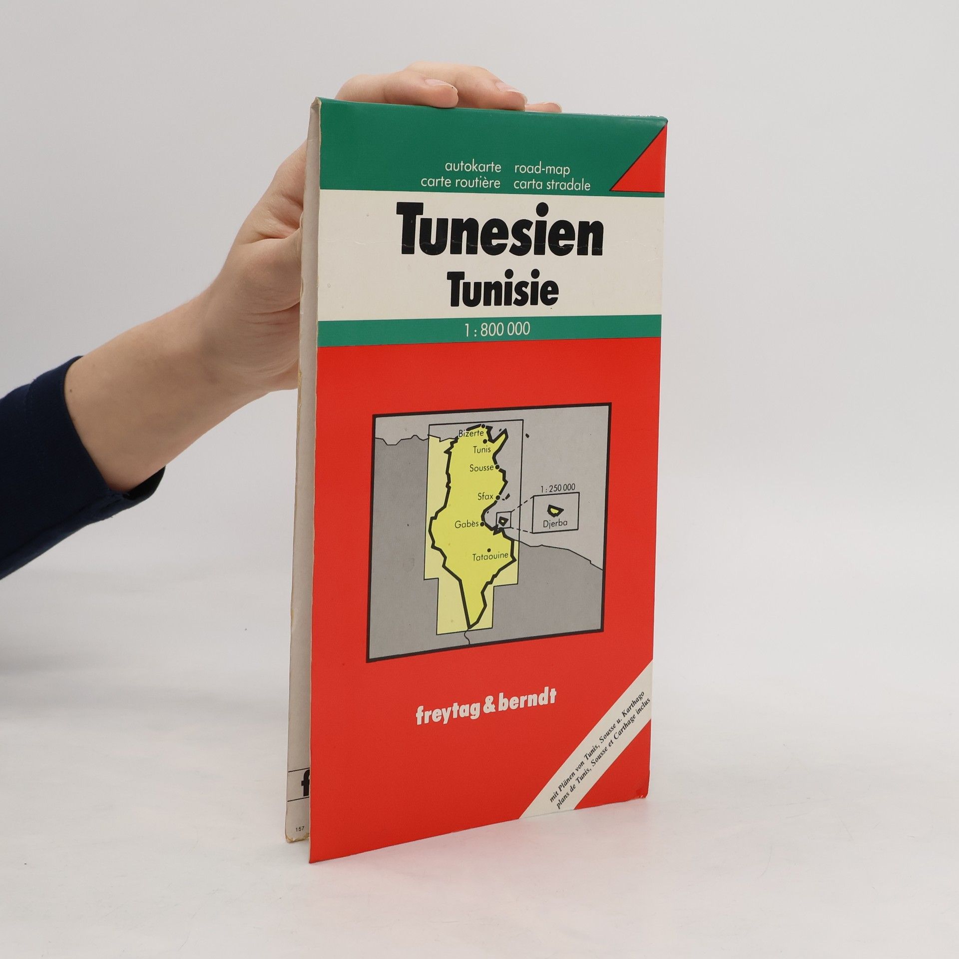 Autorenkollektiv Tunisia autokarte