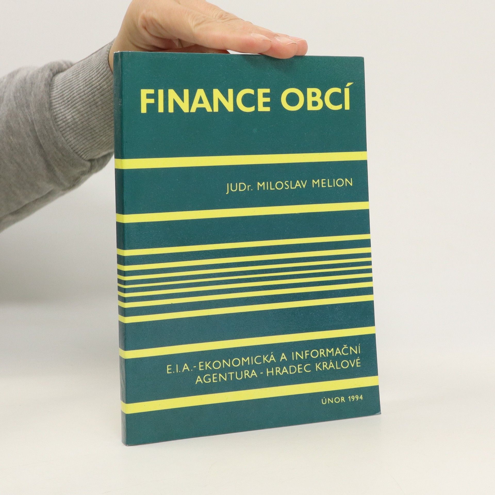 Miloslav Melion Finance obcí
