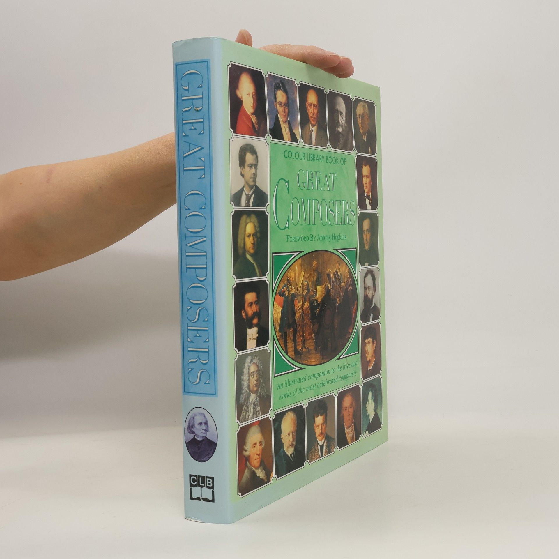 Antony Hopkins Colour Library Book of Great Composers