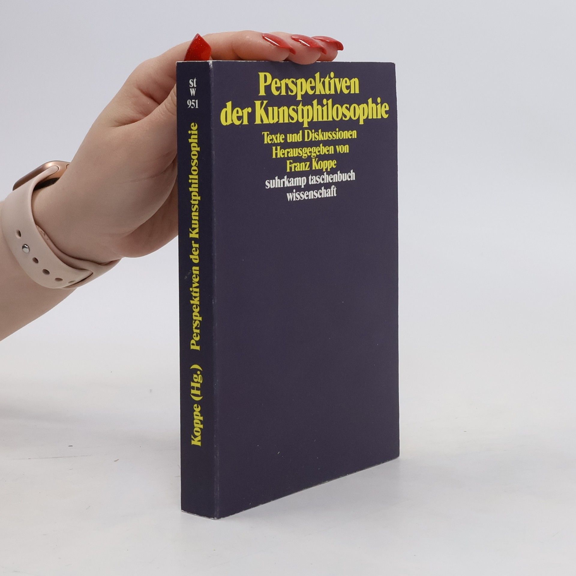 Franz Koppe Perspektiven der Kunstphilosophie