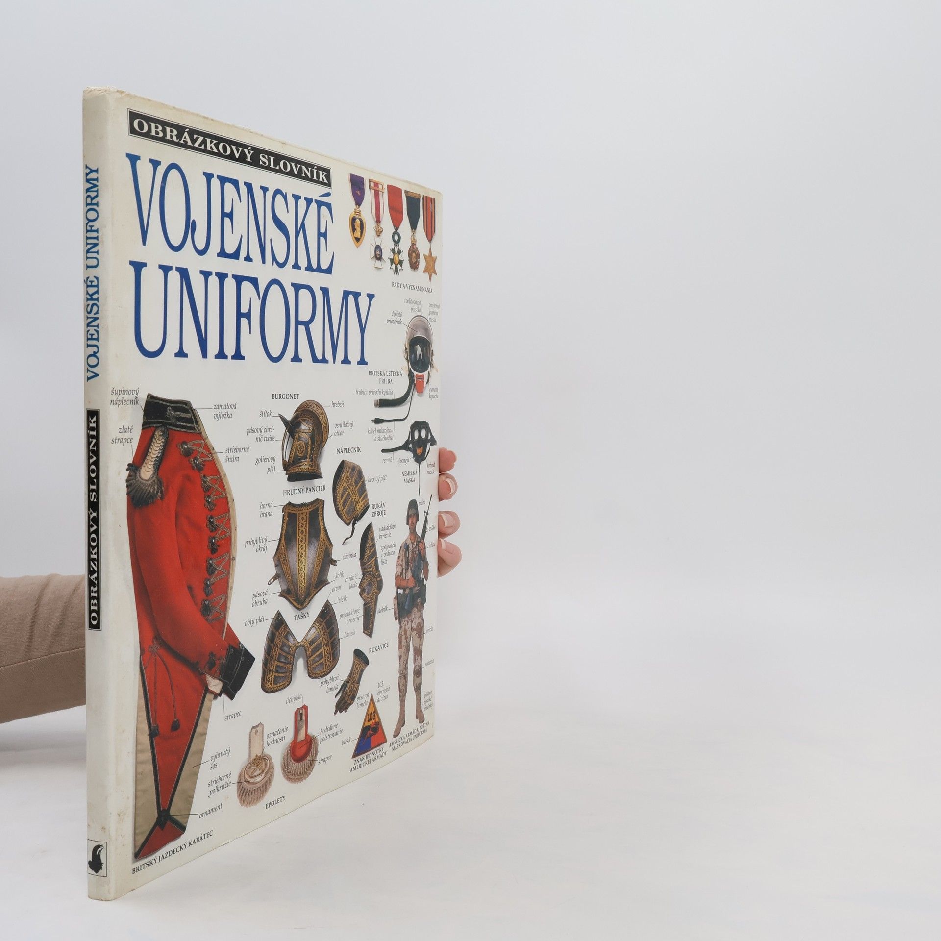 kolektiv Vojenské uniformy - Obrázkový slovník