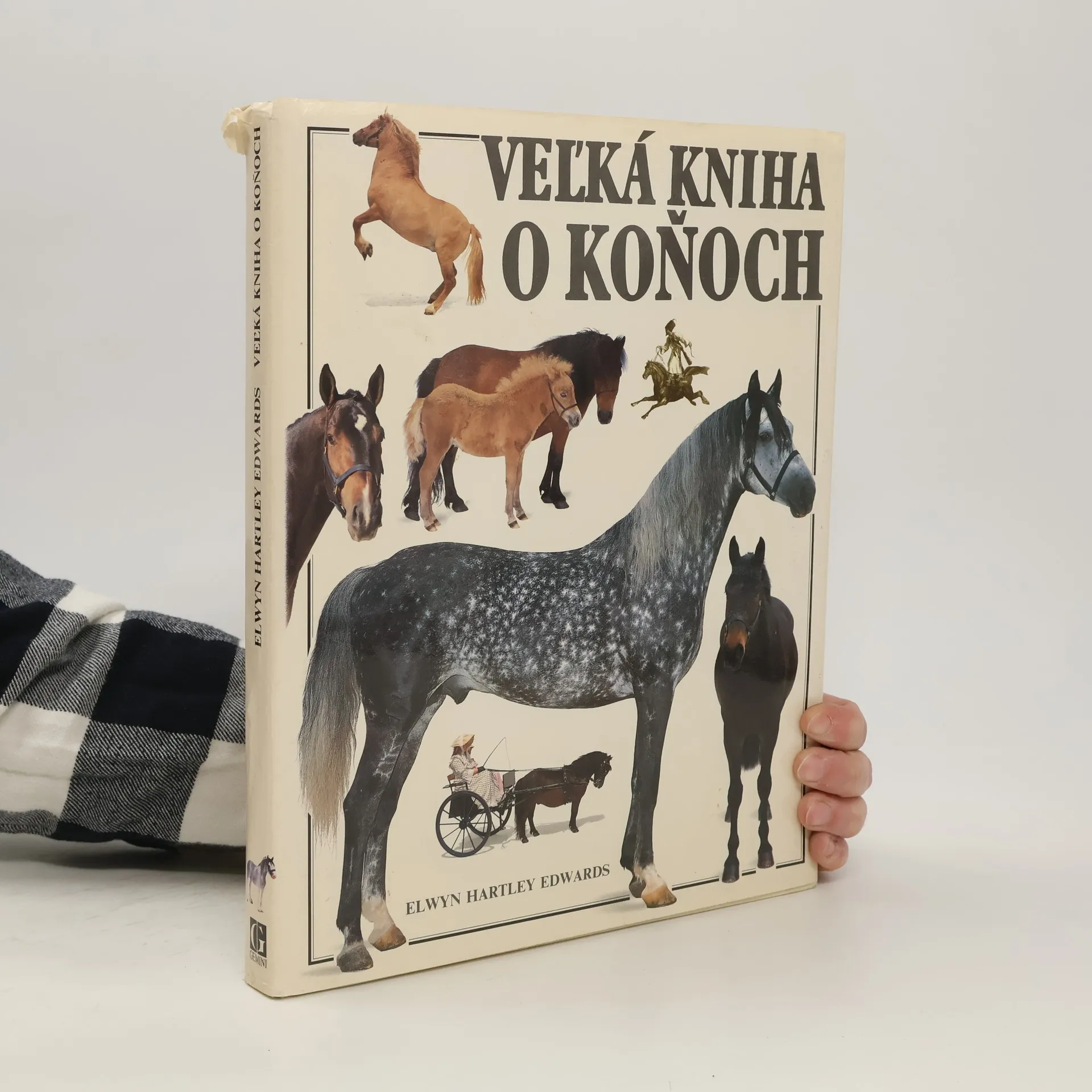Veľká kniha o koňoch | Kniha | pevná | Elwyn Hartley Edwards
