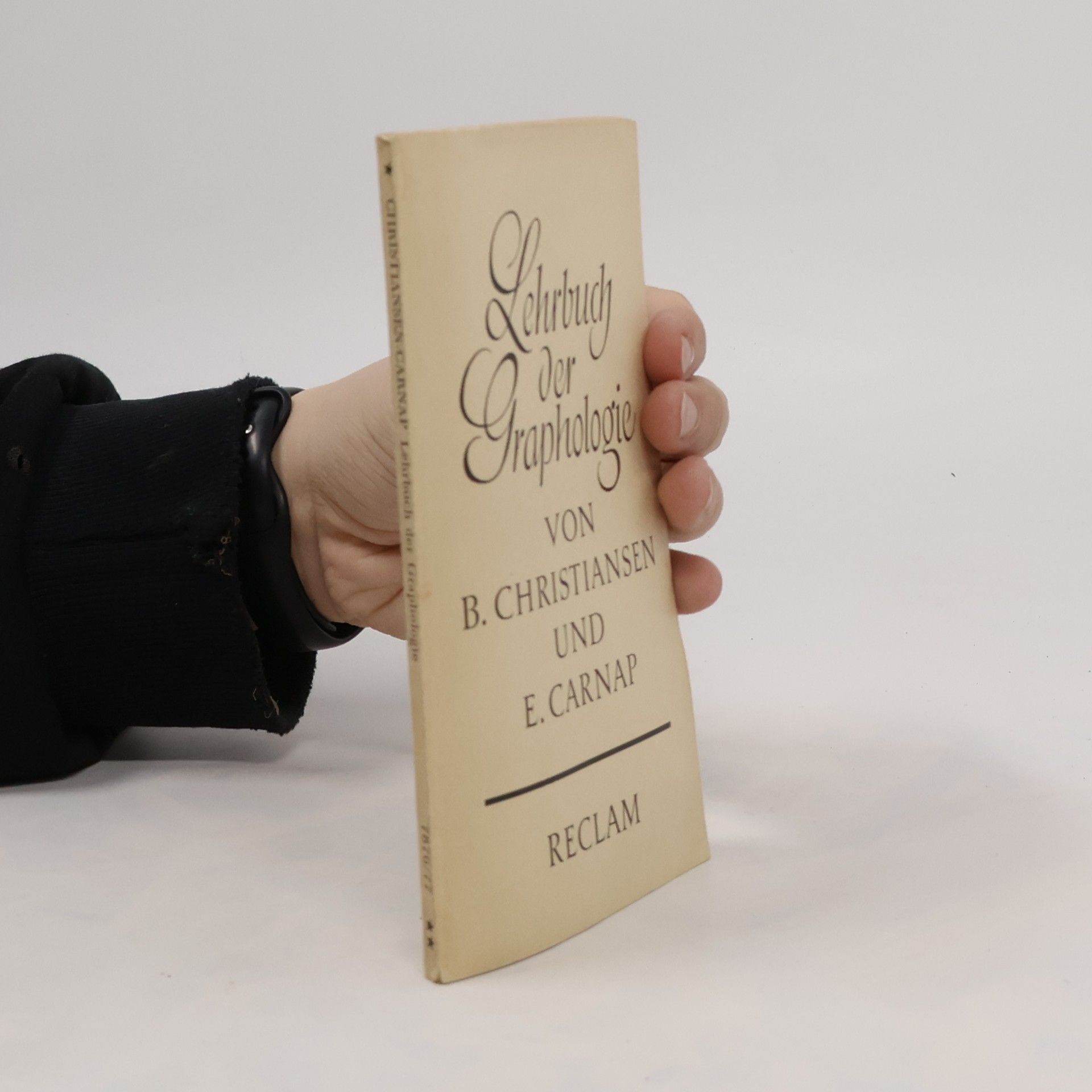 Broder Christiansen Lehrbuch der Graphologie