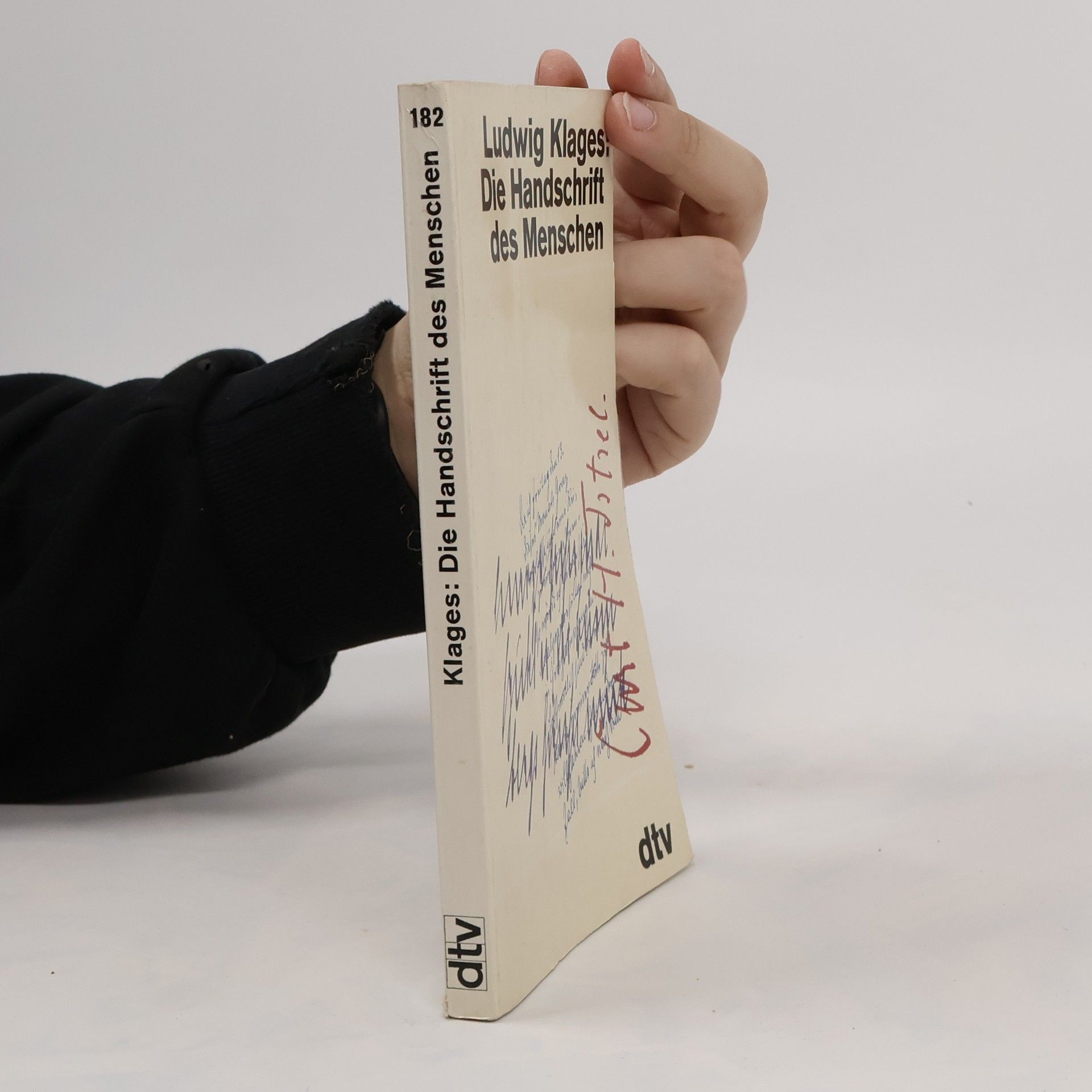 Ludwig Klages Die Handschrift des Menschen