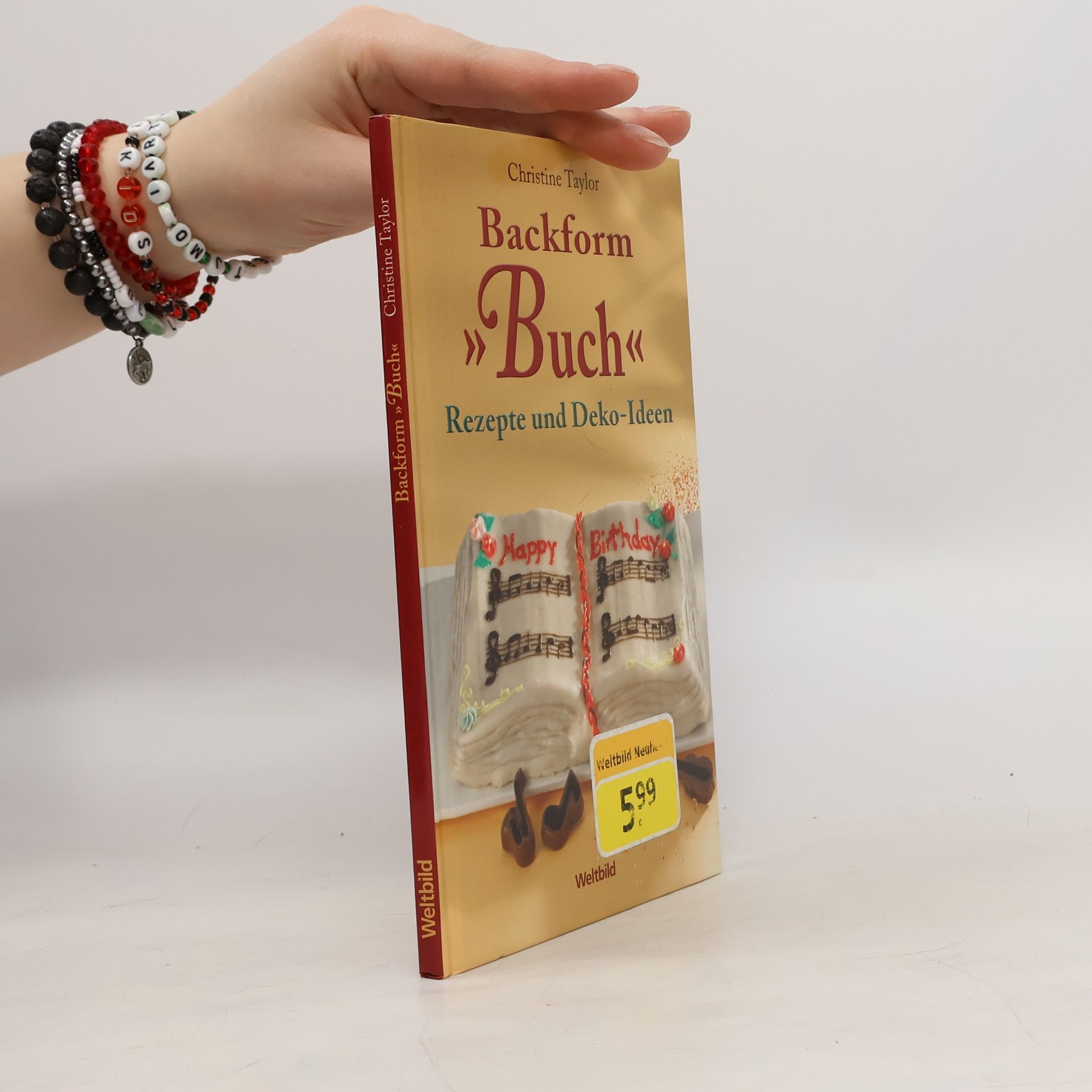 Christine Taylor Backform "Buch"
