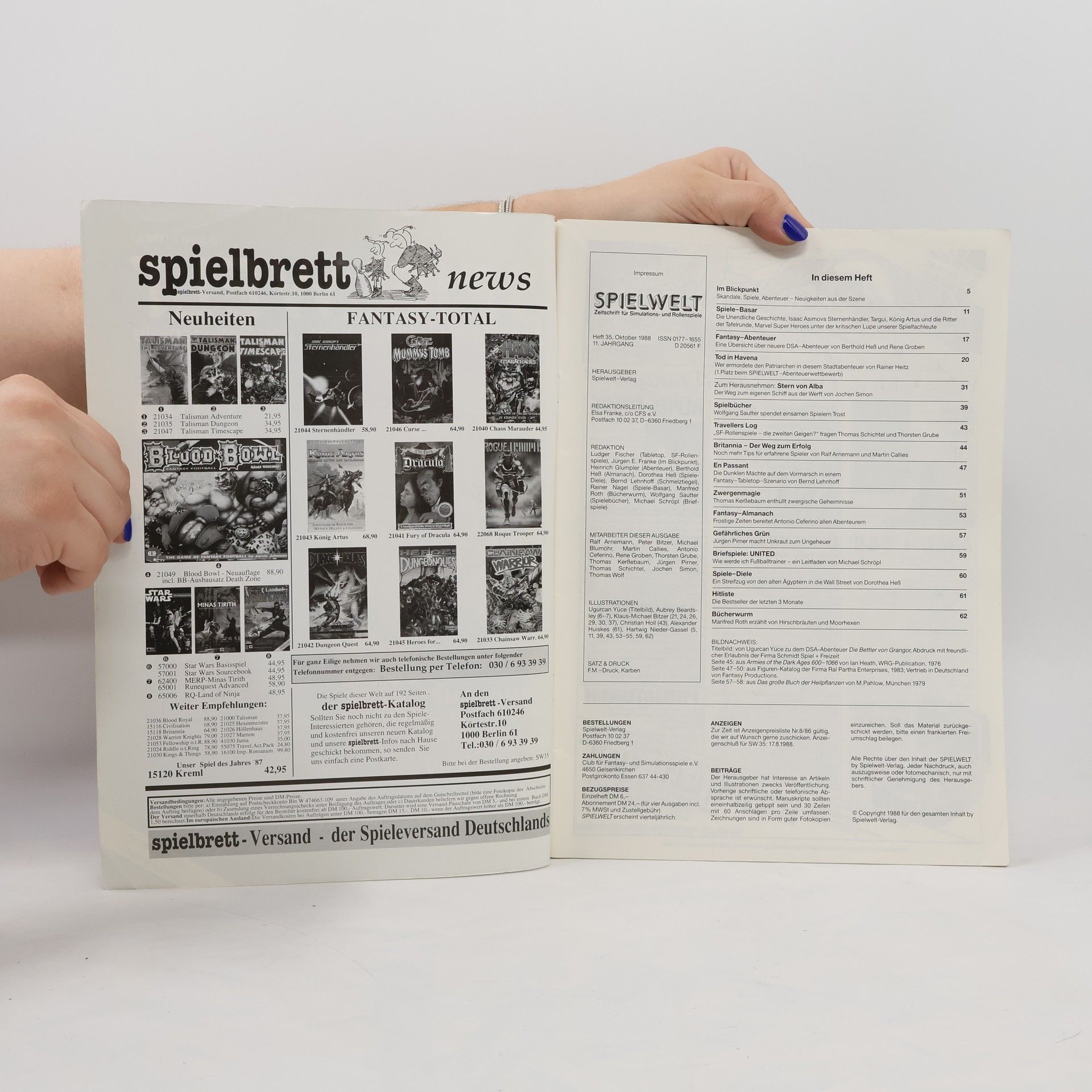 kolektiv Spielwelt 35/1988
