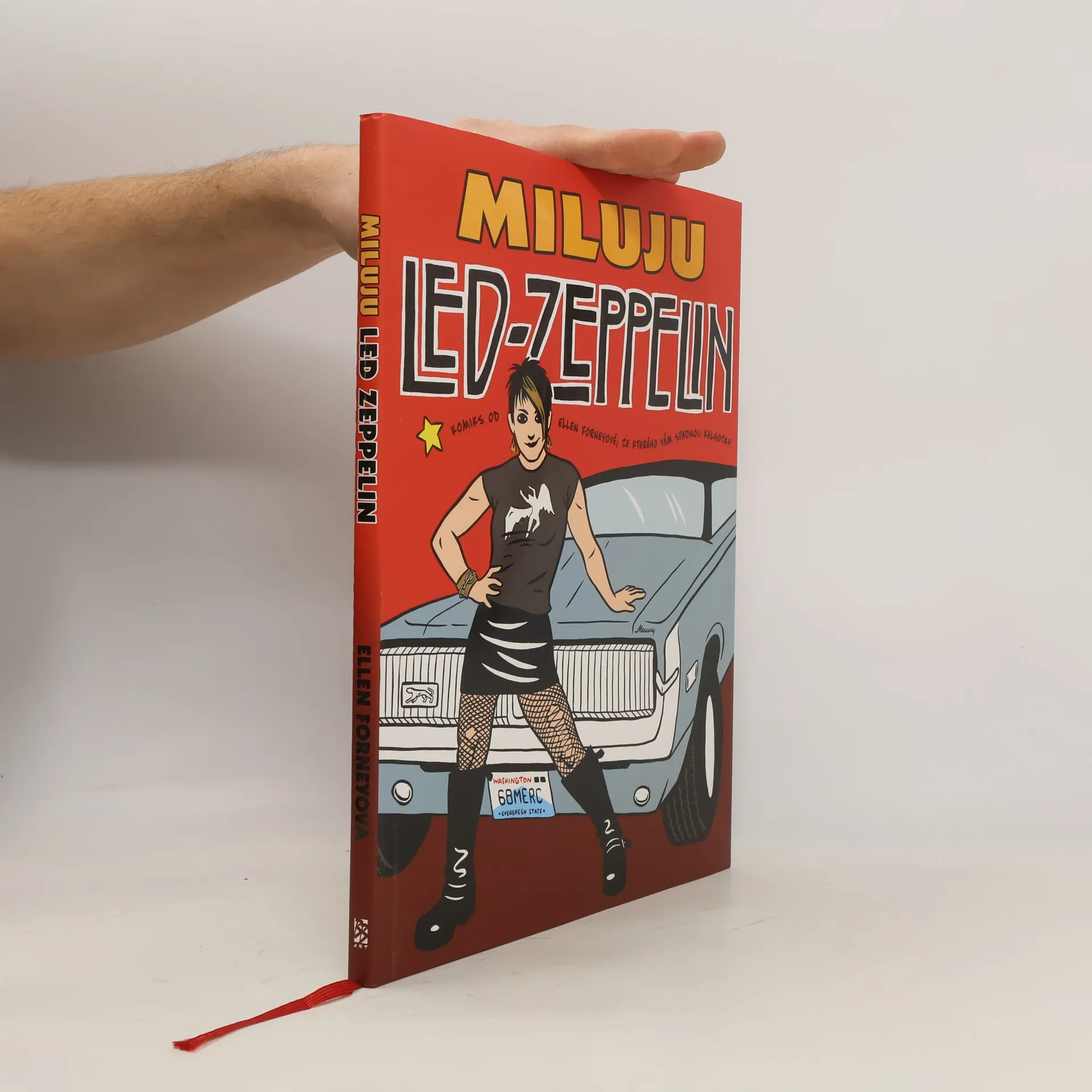 Miluju Led Zeppelin | Book | Hardcover | Ellen Forney | CS