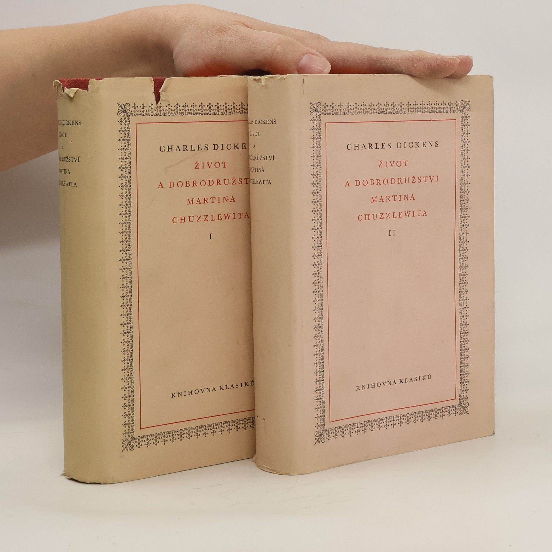 Charles Dickens Život a dobrodružství Martina Chuzzlewita I–II