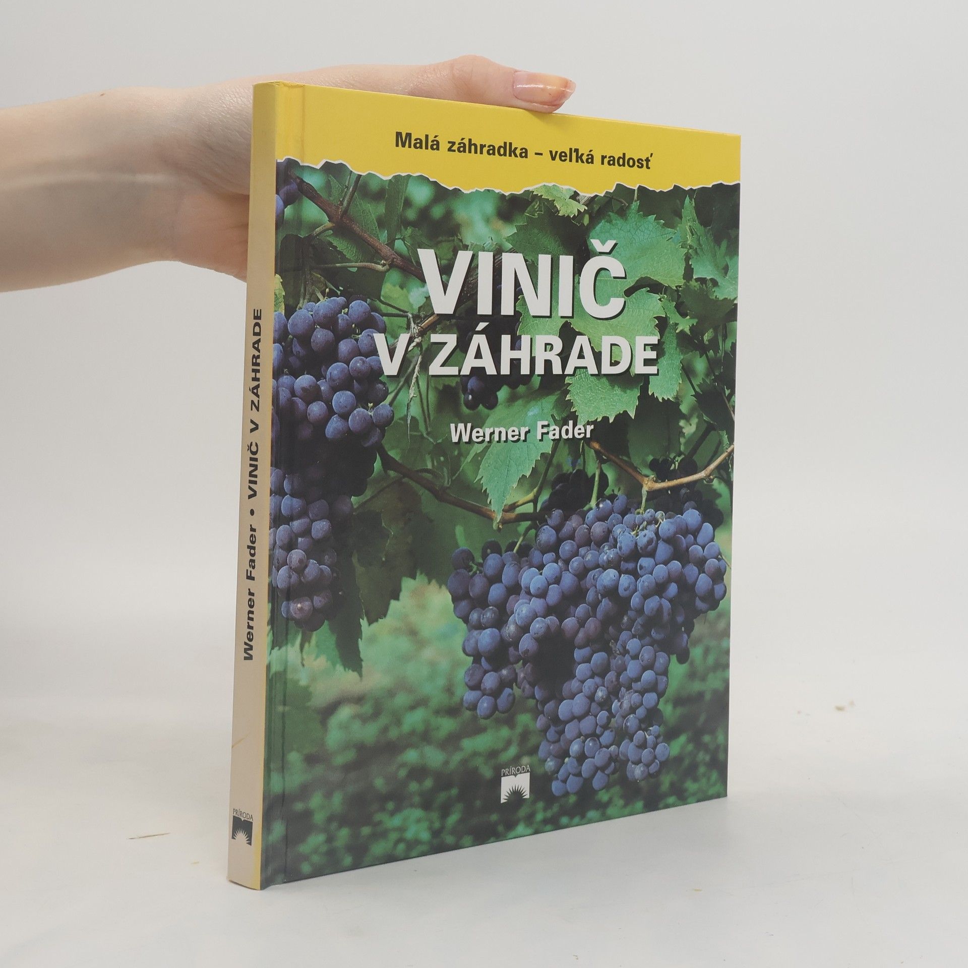 Werner Fader Vinič v záhrade