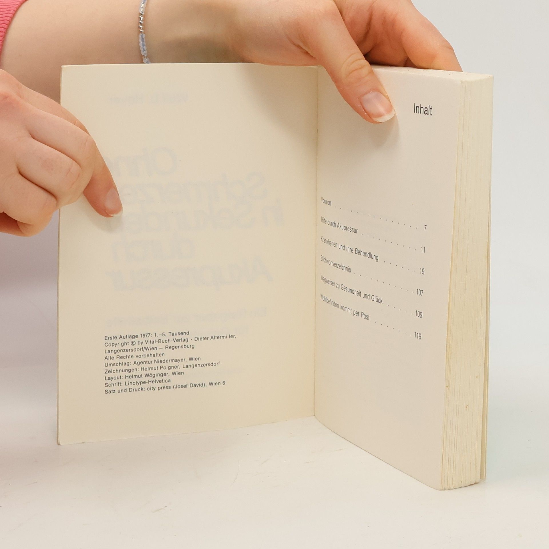 Autorenkollektiv Ohne Schmerzen in Sekunden durch Akupressur