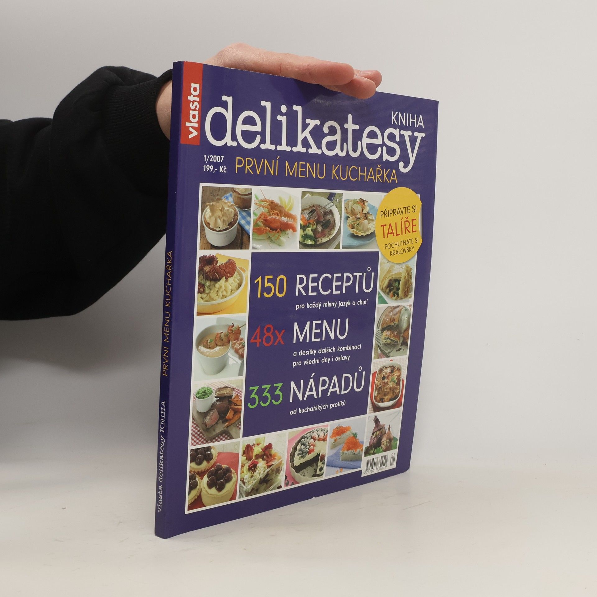 Collective Delikatesy. První menu kuchařka Vlasta 1/2007