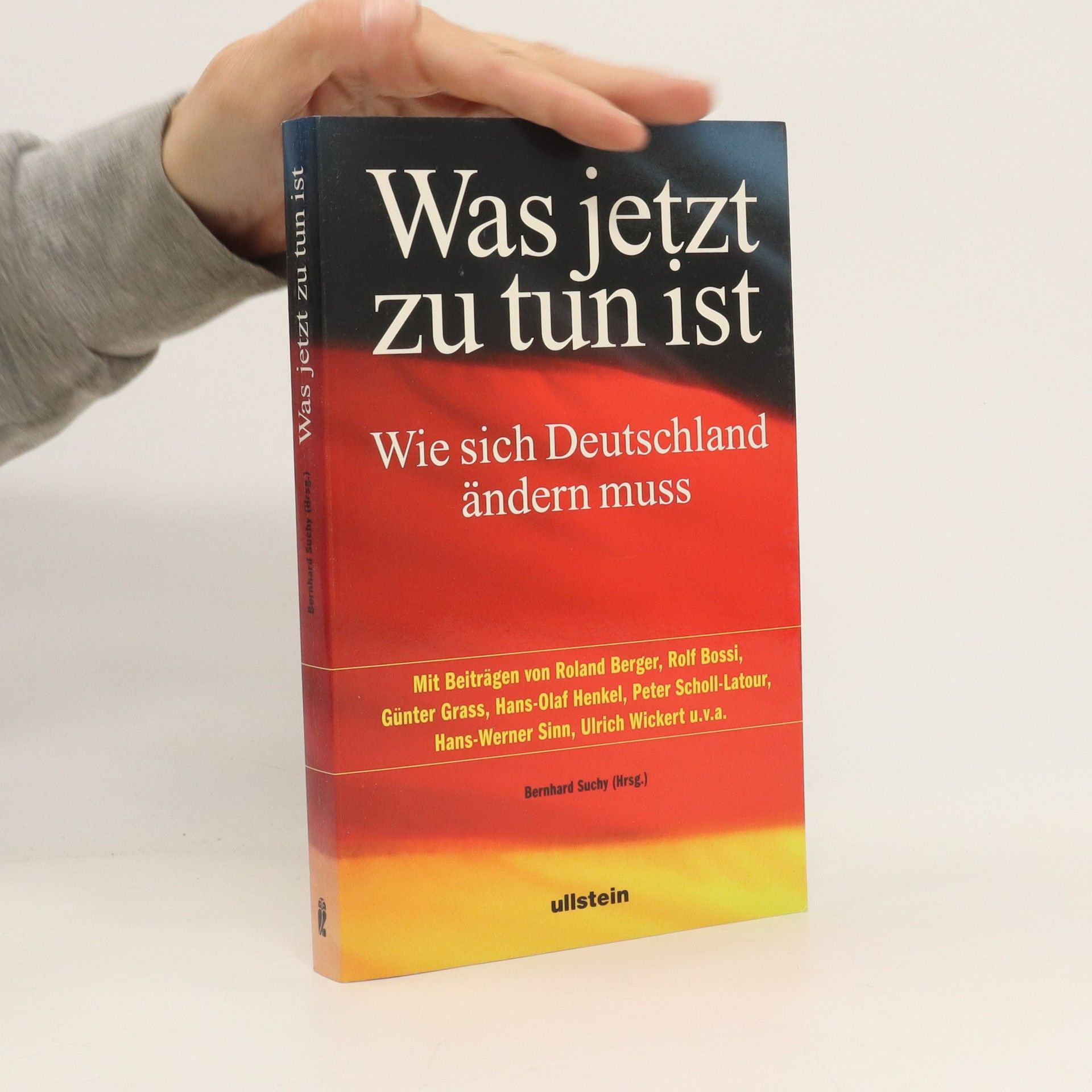 Bernhard Suchy Was jetzt zu tun ist