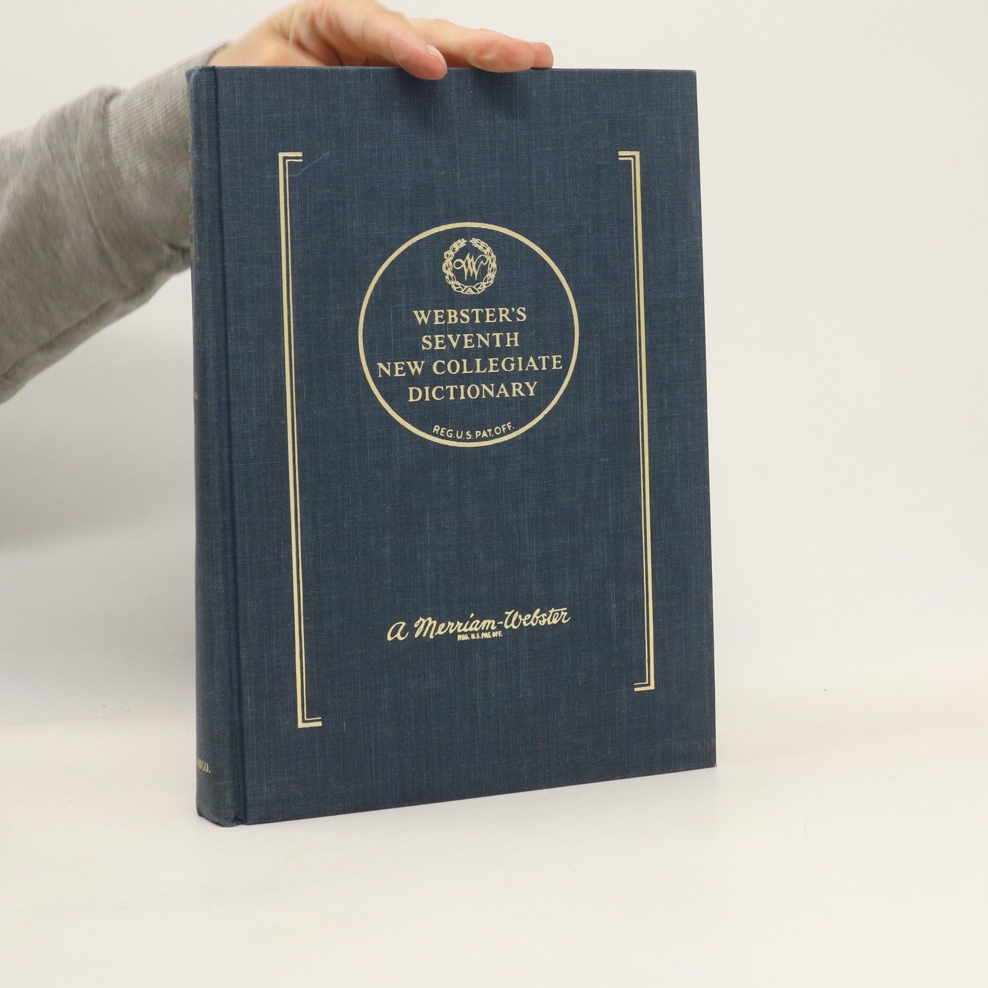 Various authors Webster's Seventh New Collegiate Dictionary