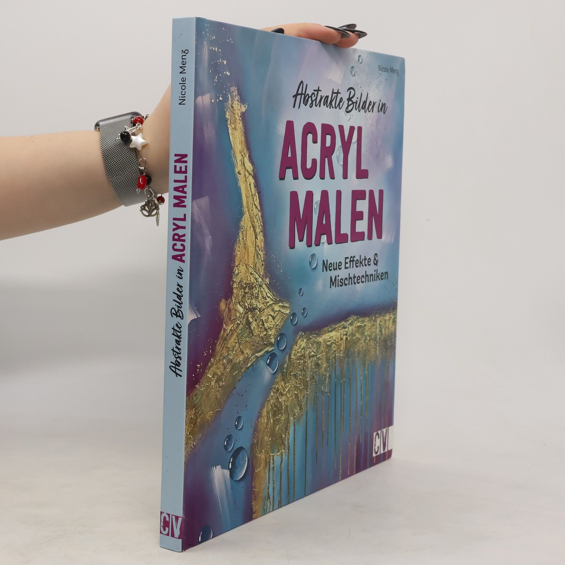 Nicole Menz Abstrakte Bilder in Acryl malen