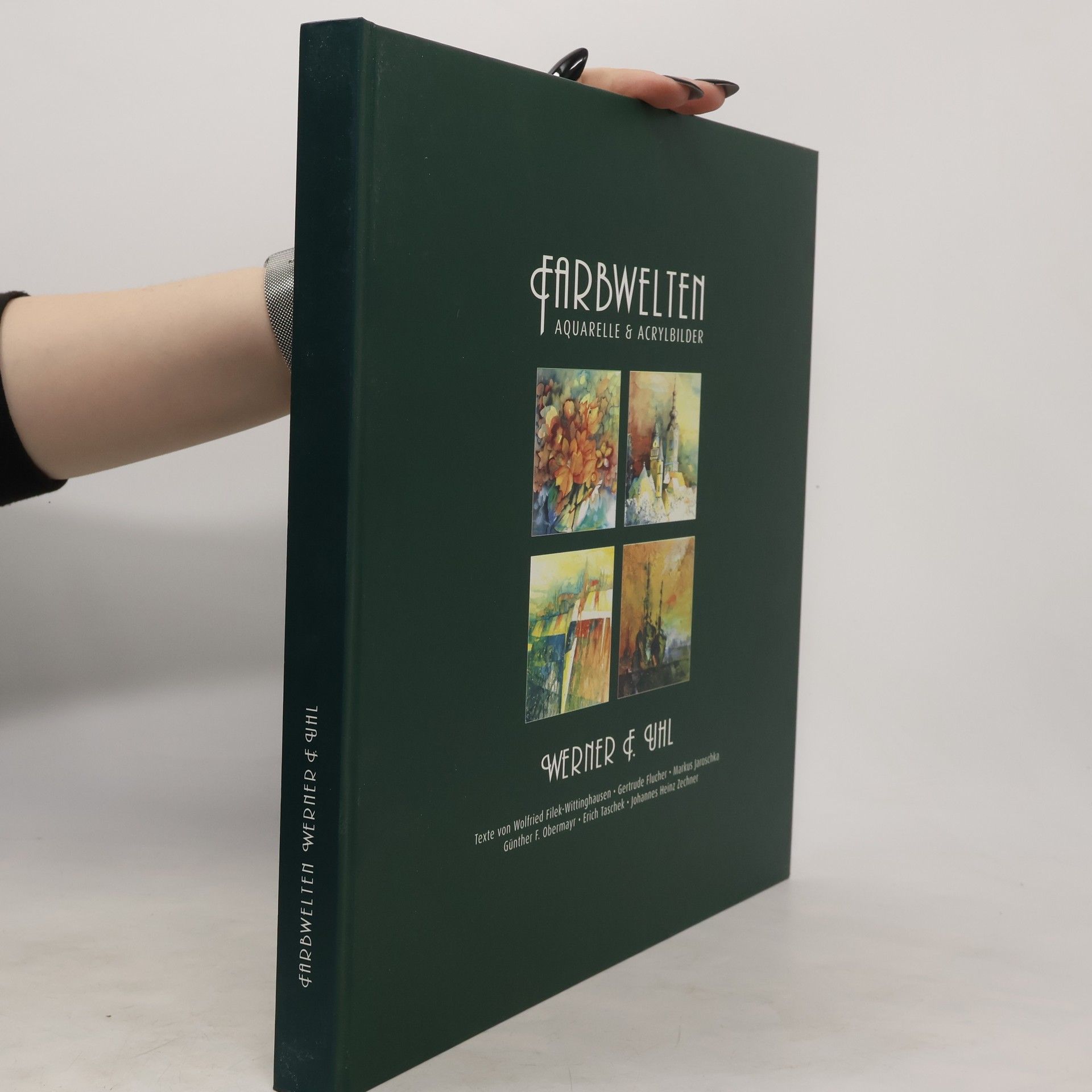 Werner Uhl Farbwelten Aquarelle und Acrylbilder
