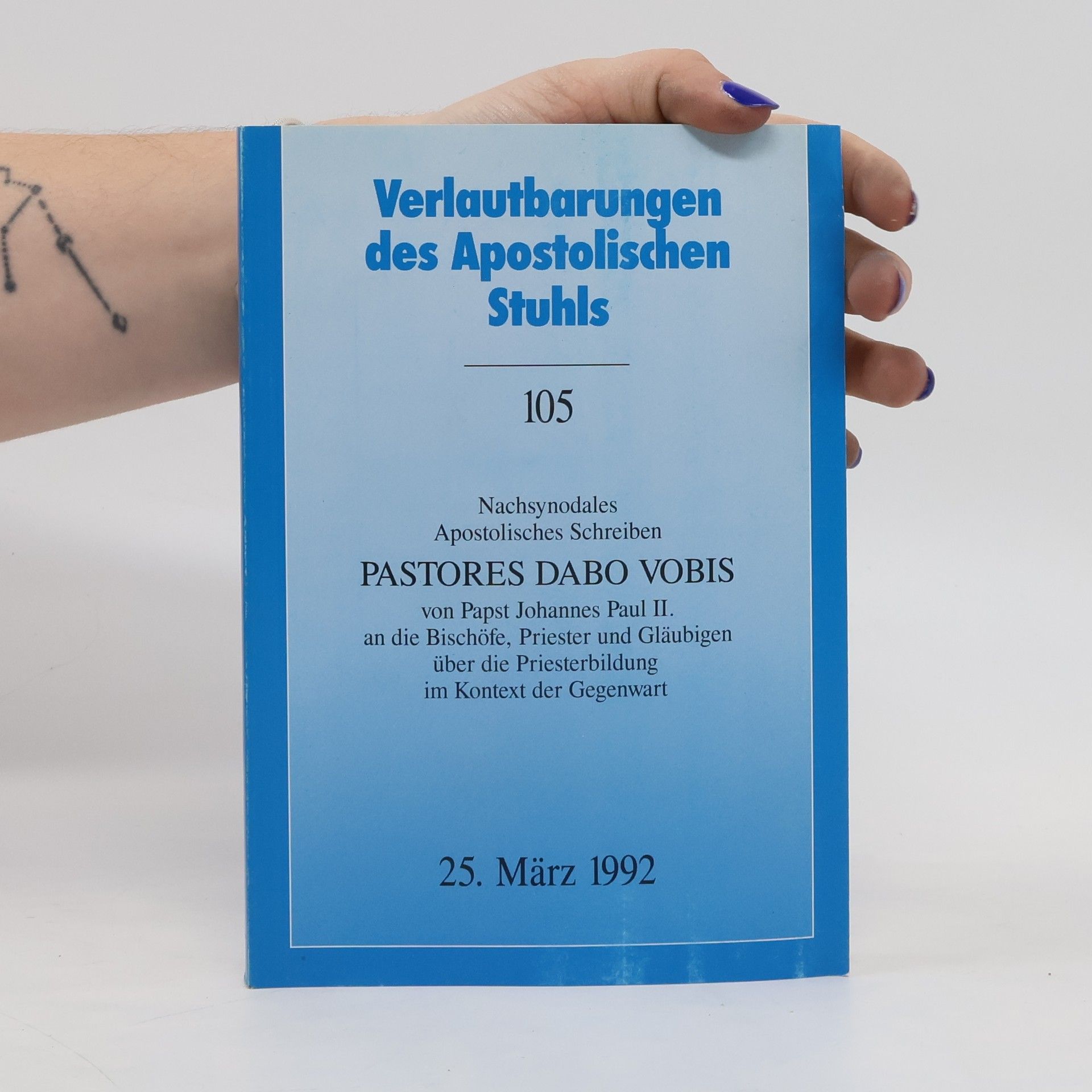 Autorenkollektiv Verlautbarungen des Apostolischen Stuhls 105