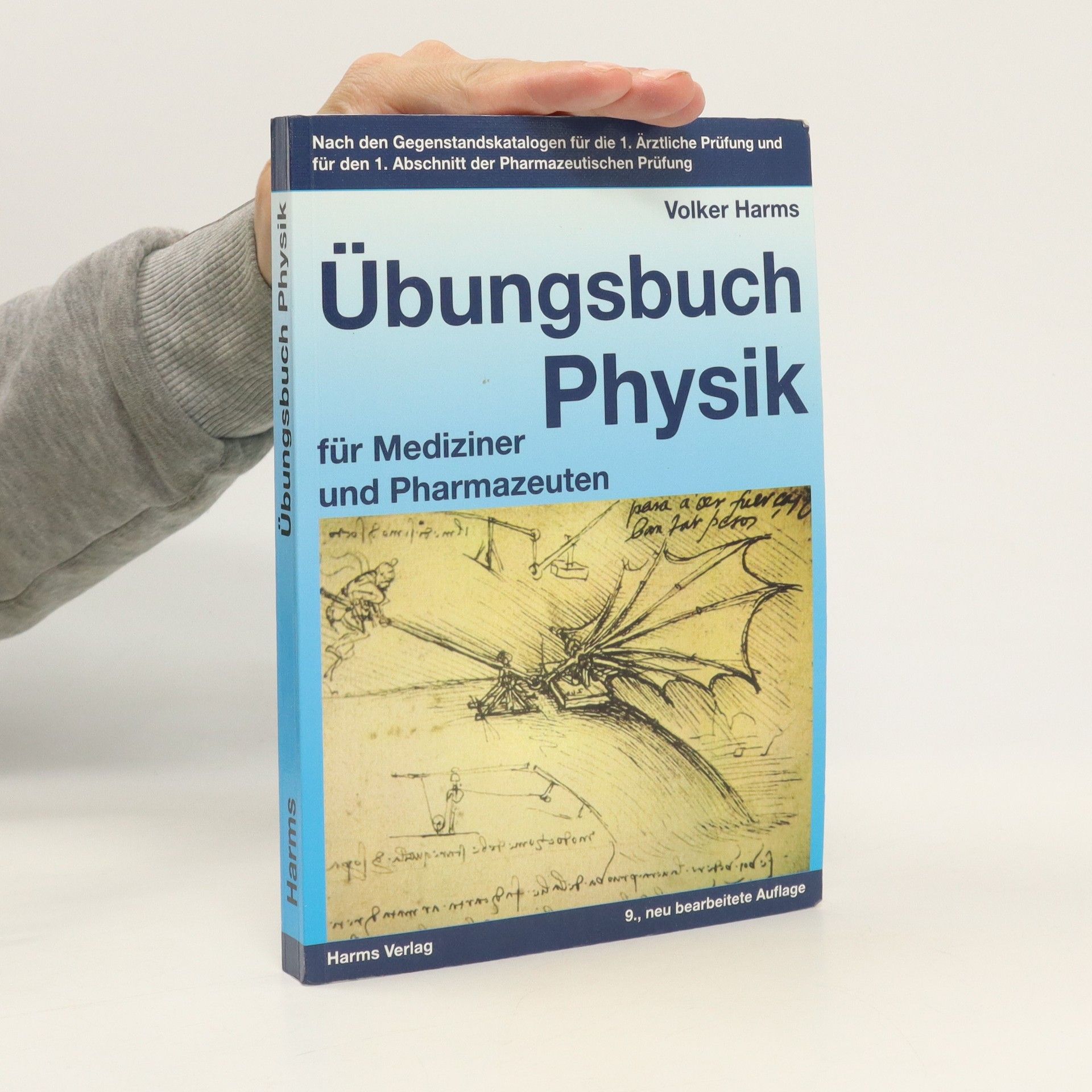 Volker Harms Übungsbuch Physik für Mediziner und Pharmazeuten