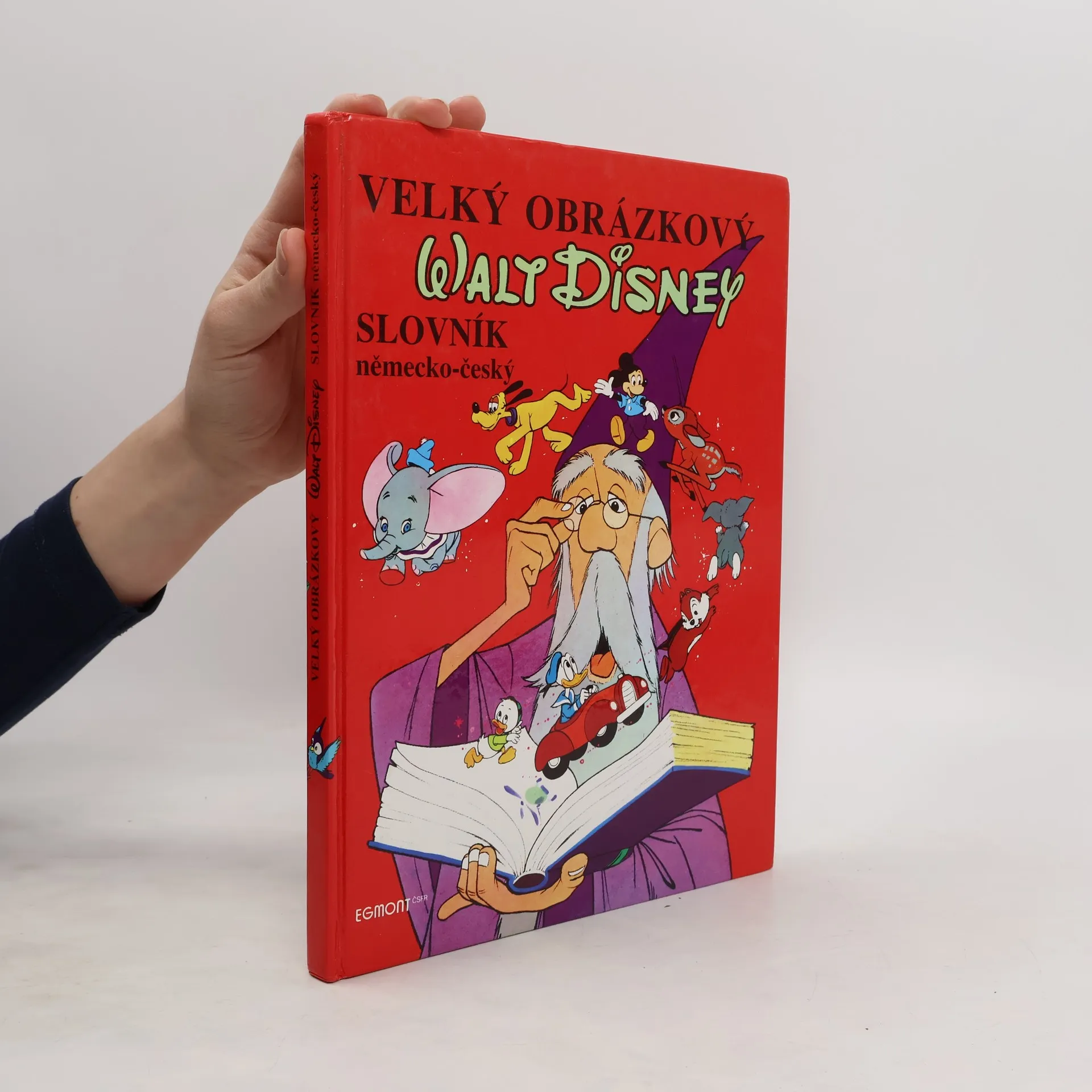 Velký obrázkový slovník Walt Disney. Německo-český | Kniha | pevná | kolektiv | CS, DE