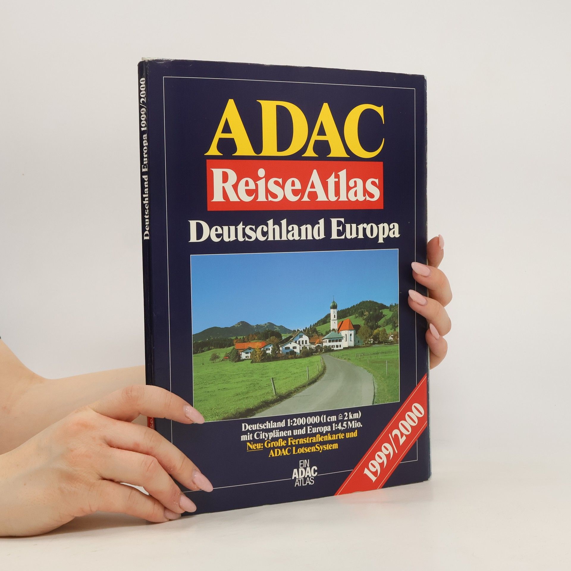 Kolektiv autorů ADAC ReiseAtlas. Deutschland Europa. 1999/2000