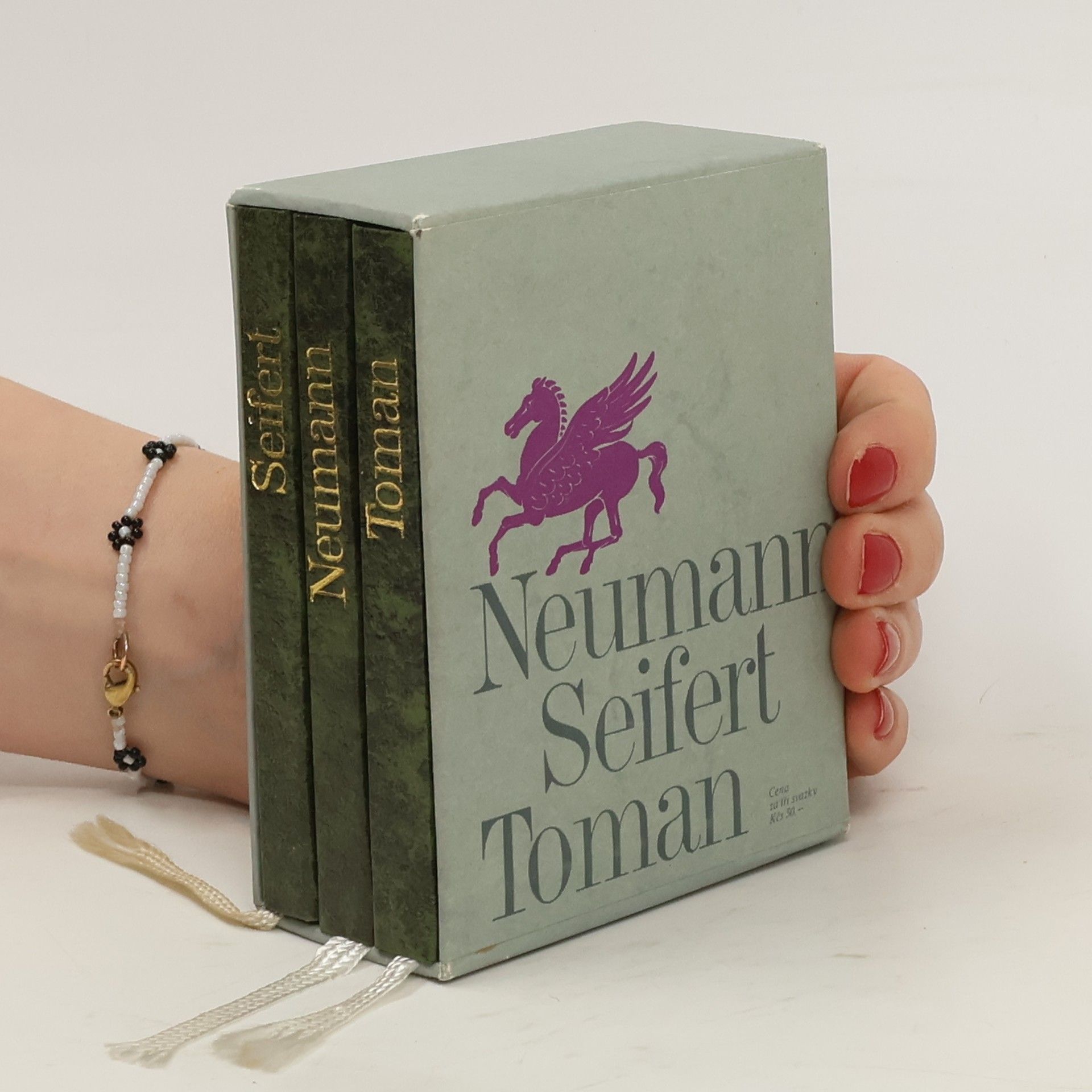 Karel Toman Neumann. Seifert. Toman. (komplet, box)