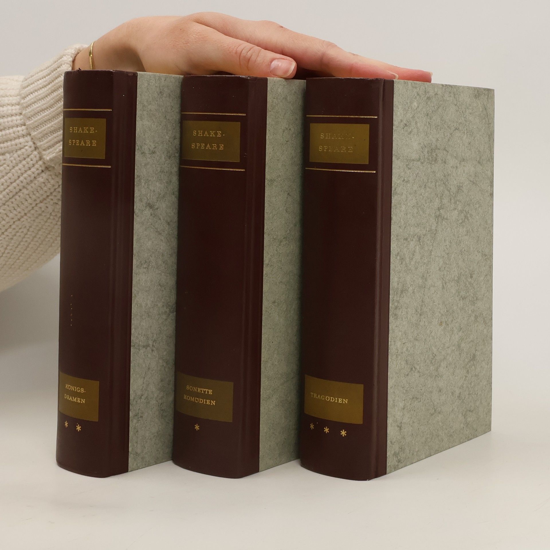 William Shakespeare Gesammelte Werke in Drei Bänden