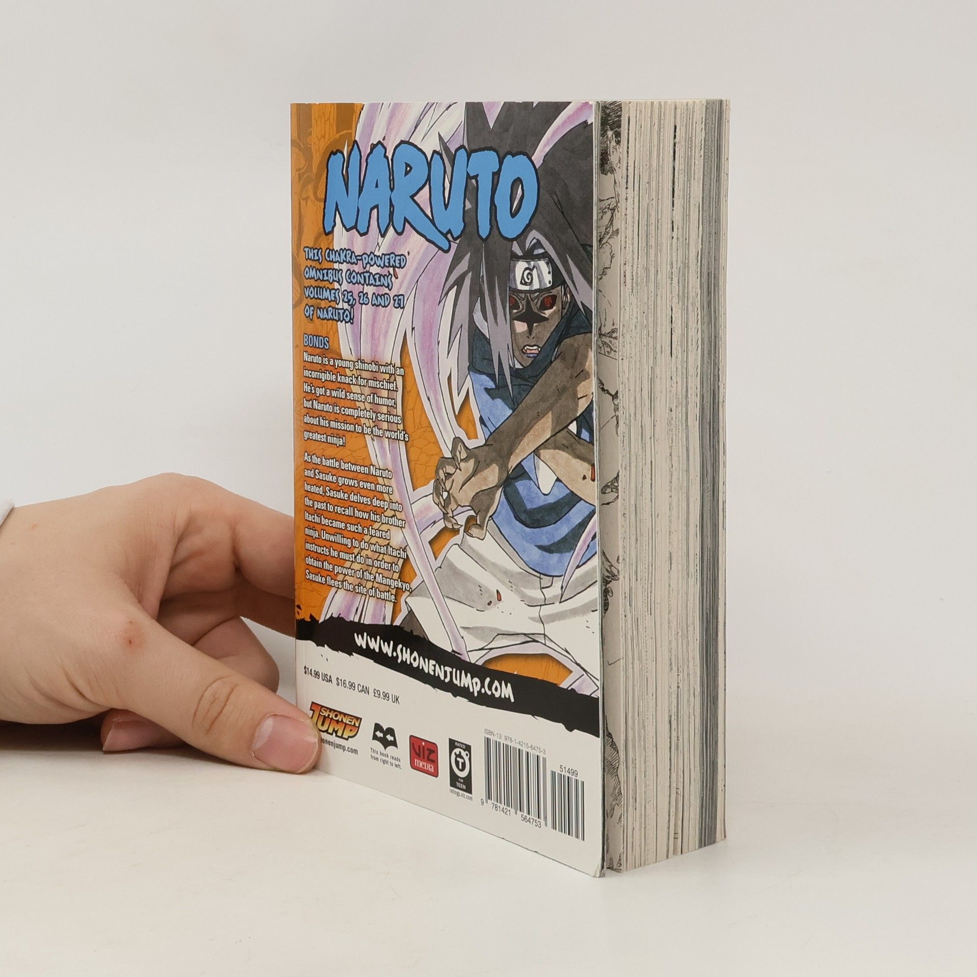 Masaši Kišimoto Naruto (3-in-1 Edition), Vol. 9
