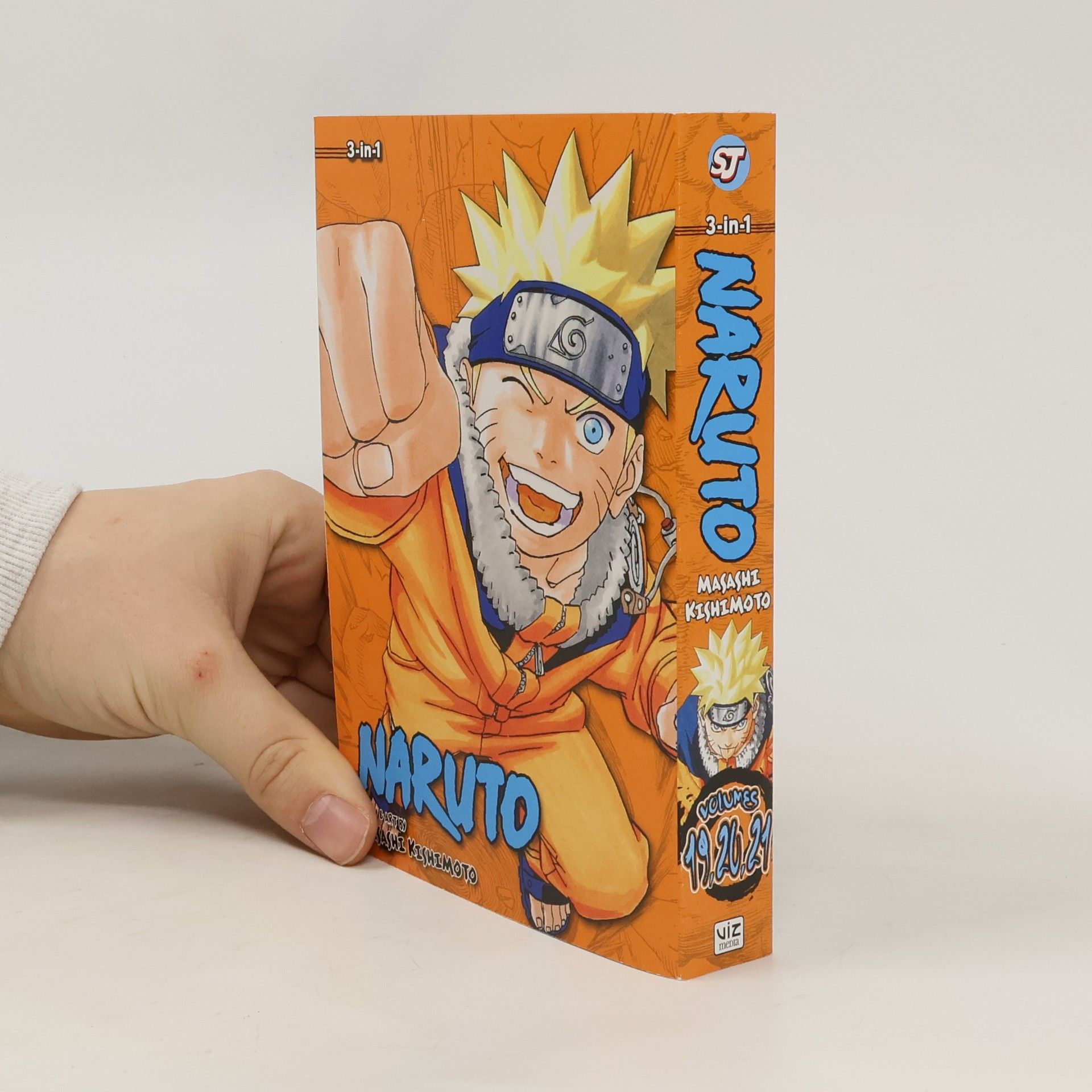 Masashi Kishimoto Naruto 3-in-1