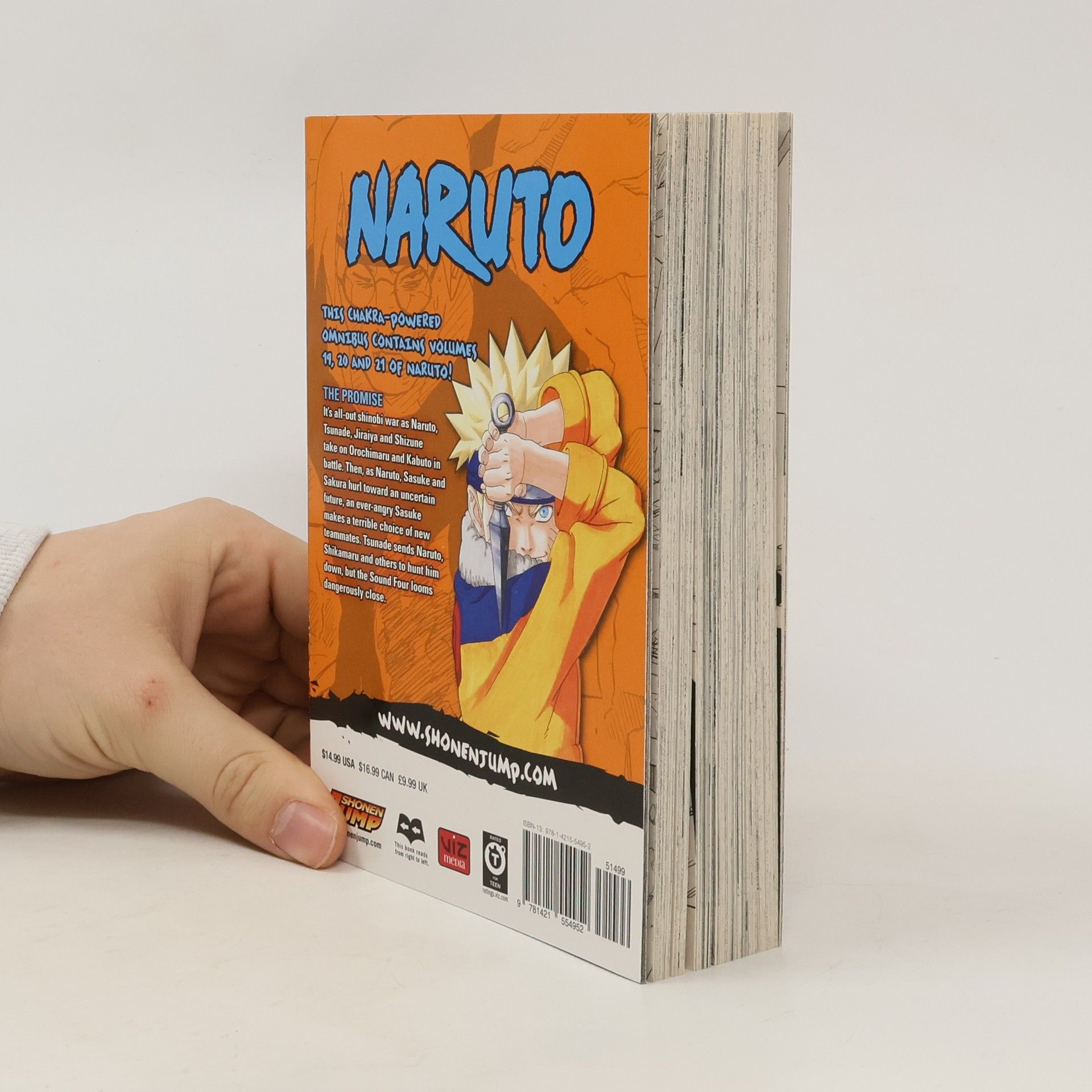 Masashi Kishimoto Naruto 3-in-1