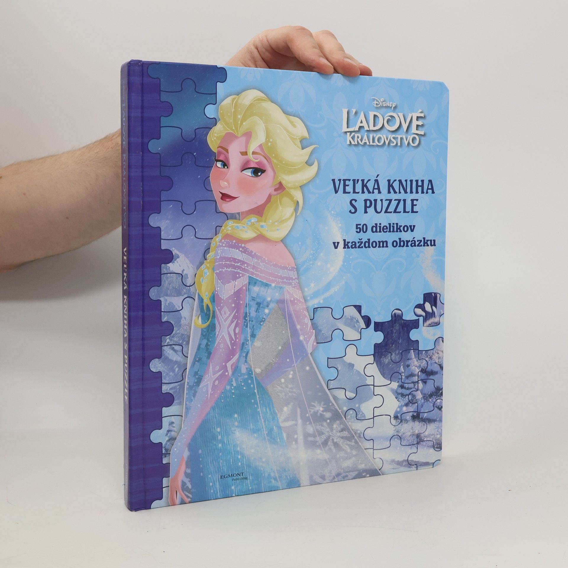 kolektiv Ľadové kráľovstvo : velká kniha s puzzle