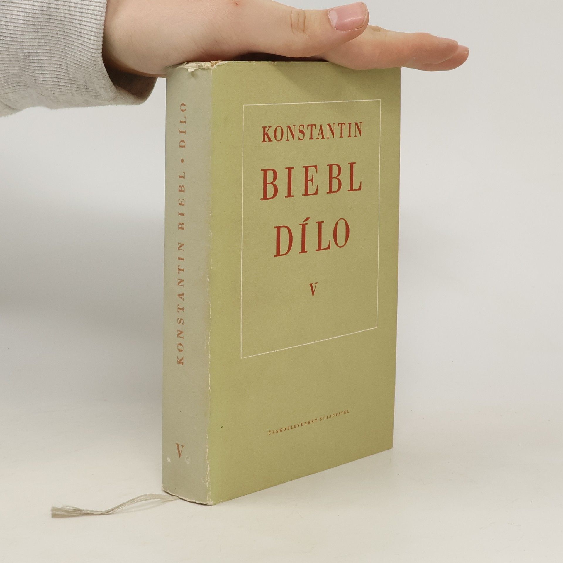 Konstantin Biebl Konstantin Biebl. Dílo V