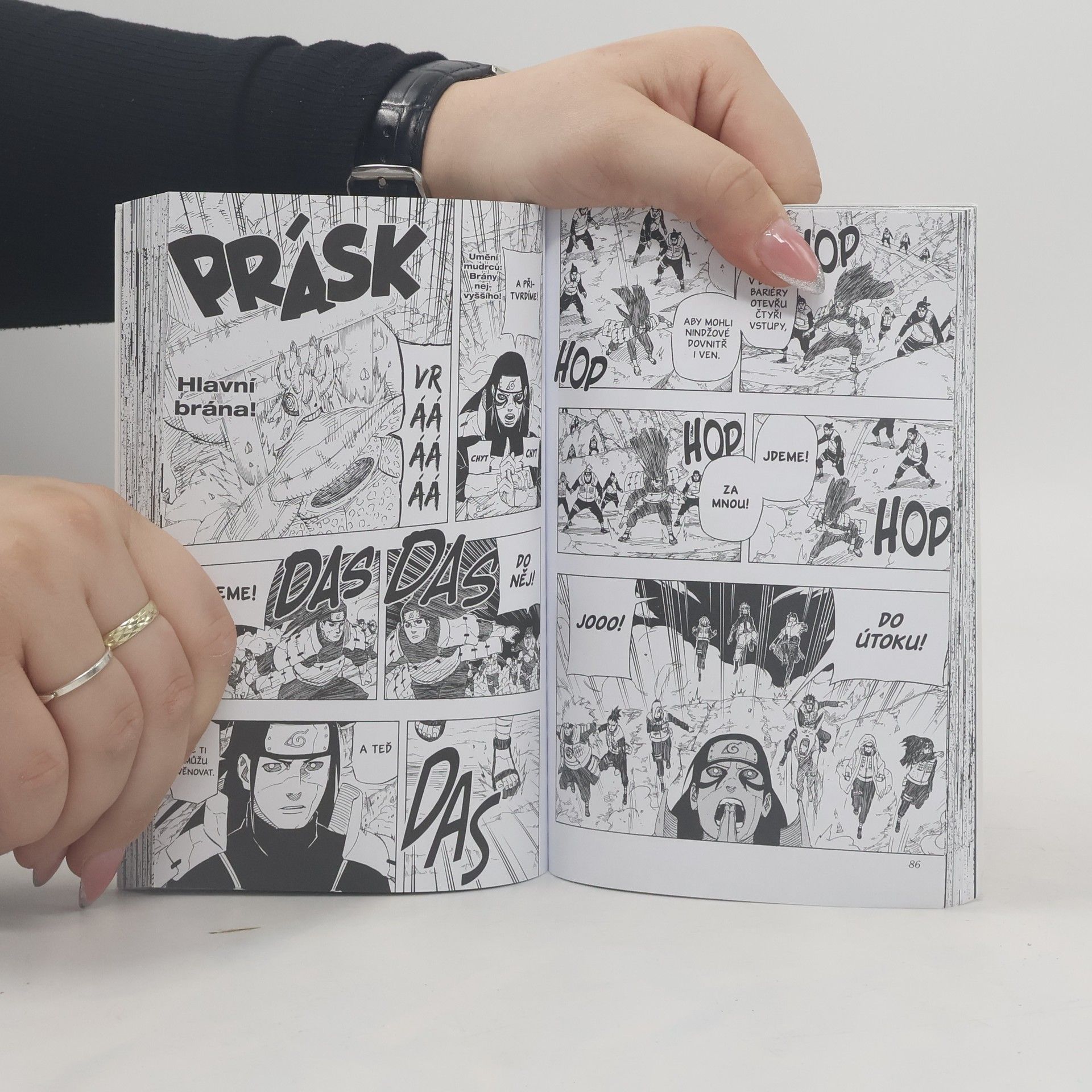 Masashi Kishimoto Naruto. 66. díl, Nová legendární trojka