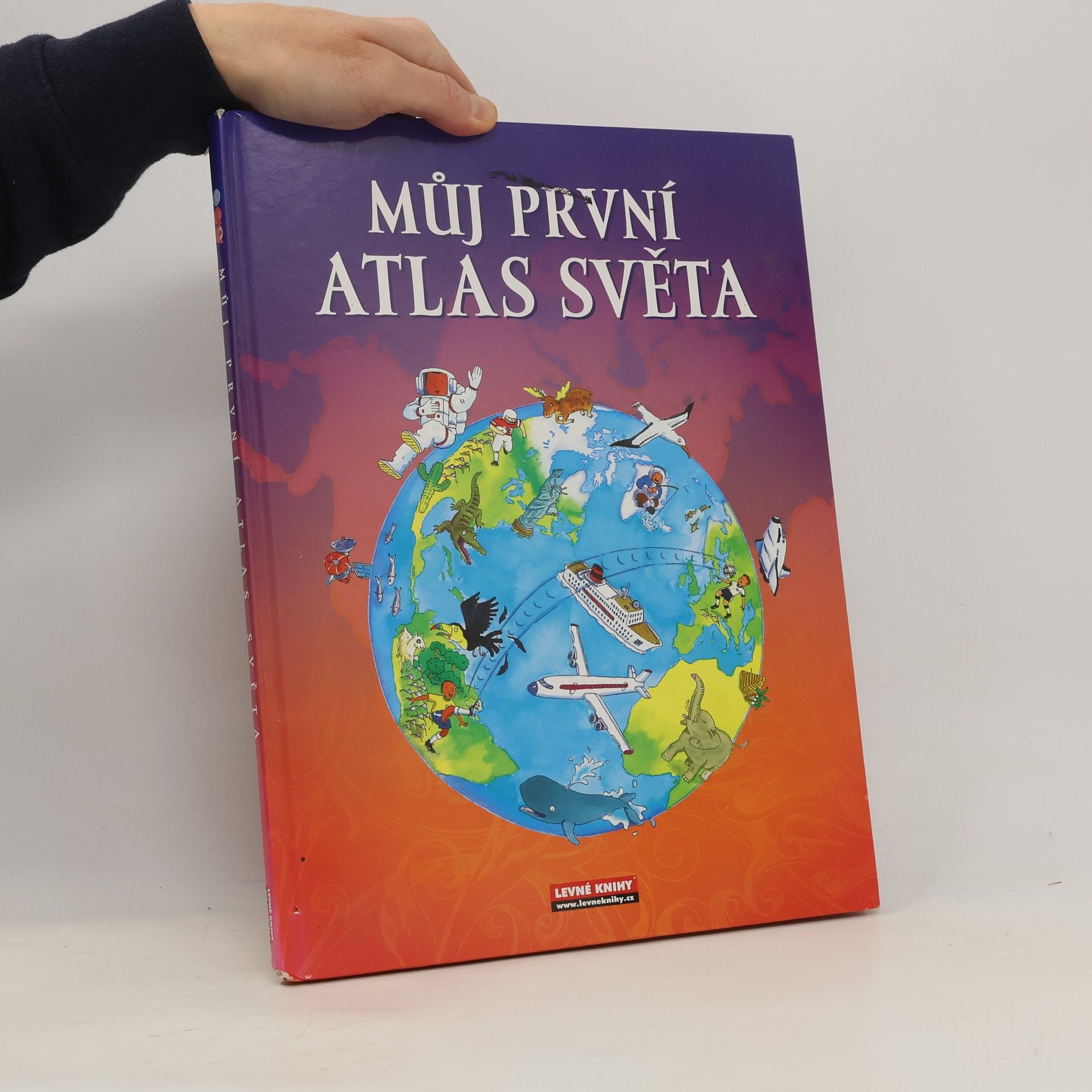 Deborah Chancellor Můj první atlas světa