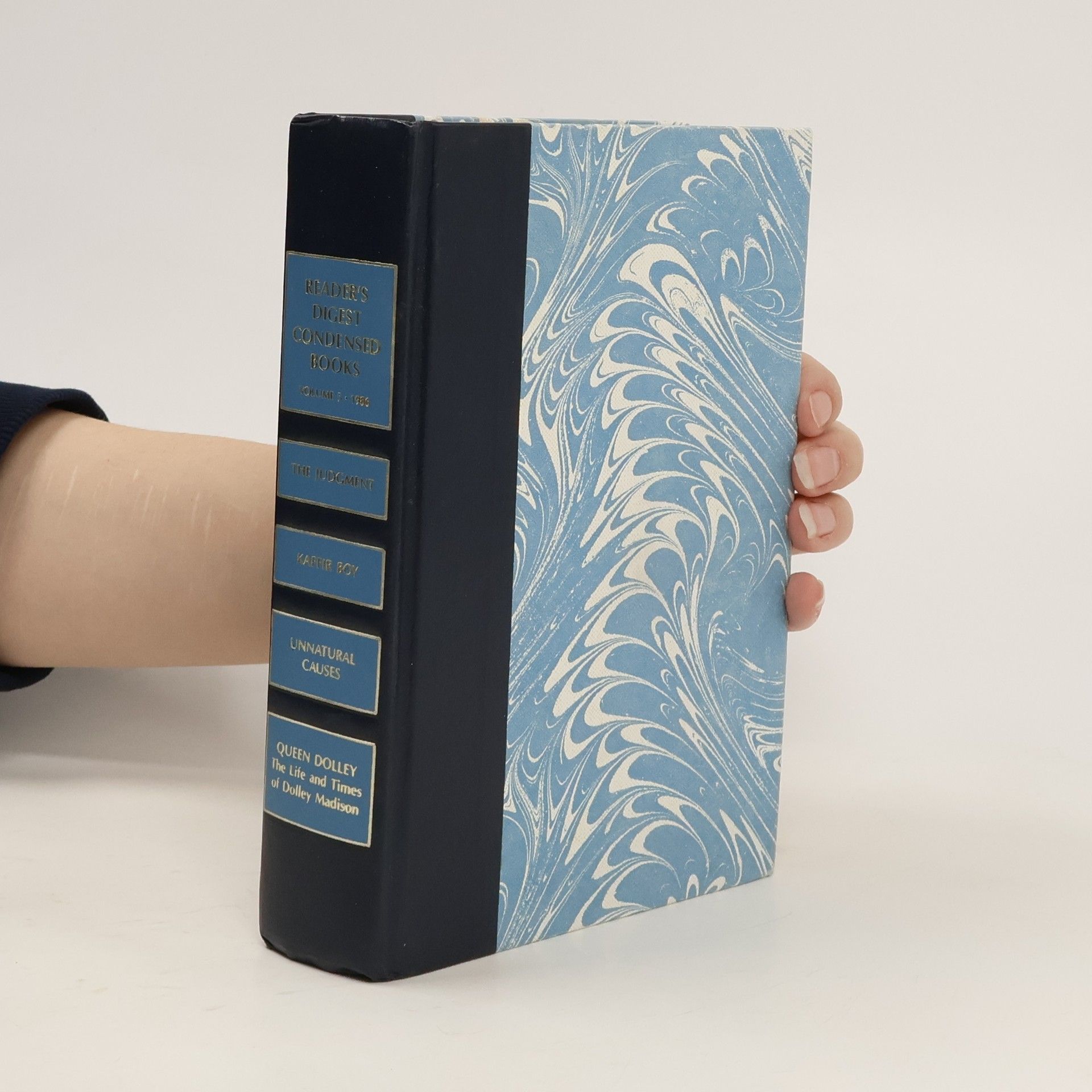 AA.VV. Reader´s Digest Condensed Books. The Judgment. Kaffir Boy. Unnatural Causes. Queen Dolley